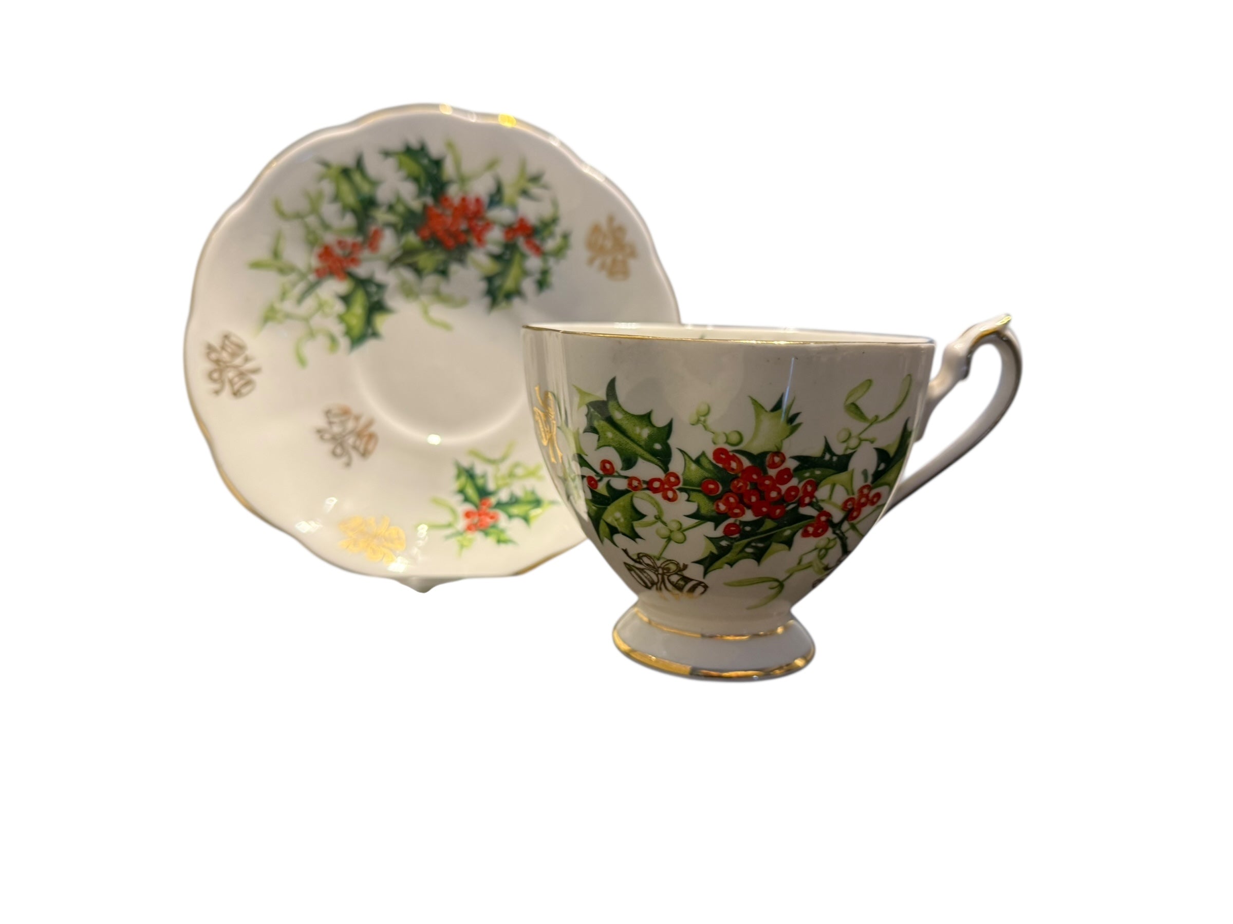 Christmas Teacup & Saucer image 2