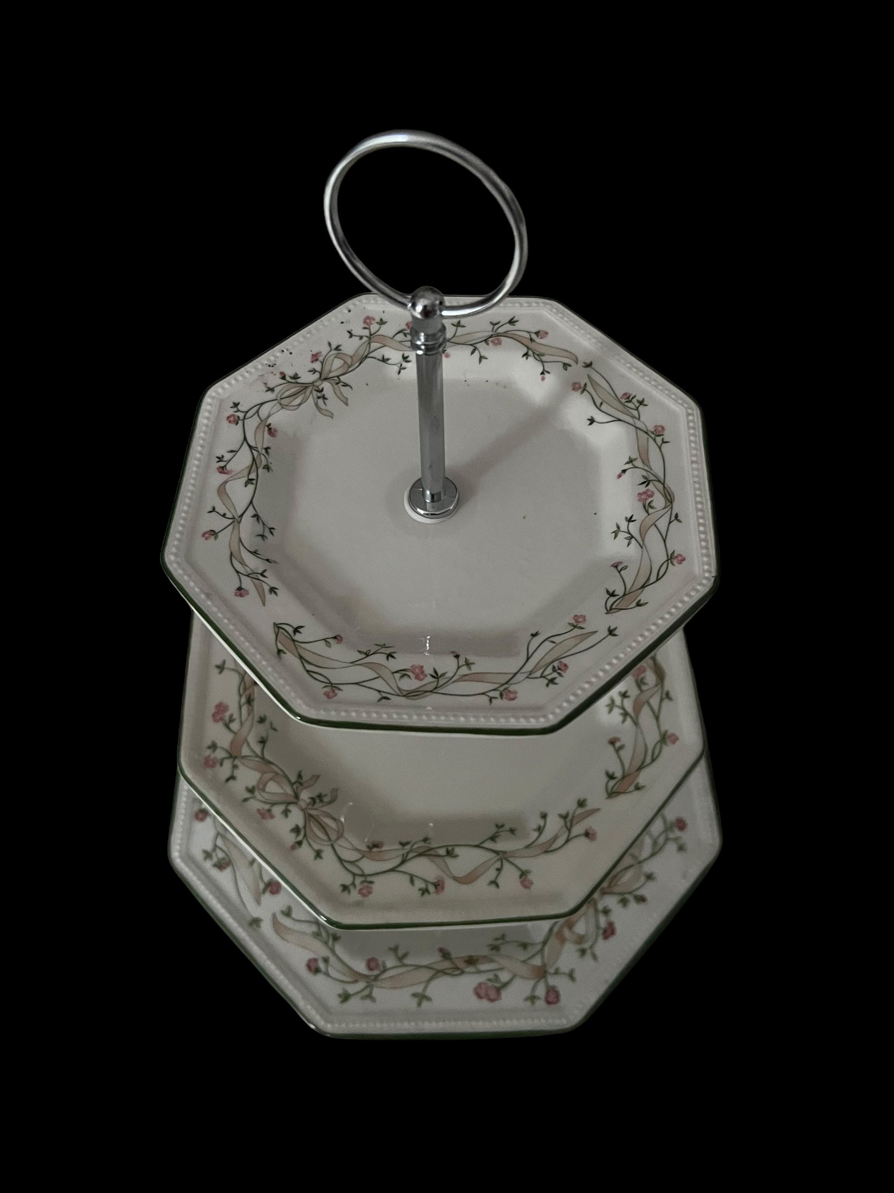 Johnson Brothers Eternal Beau 3 Tier Cake Stand   image 4