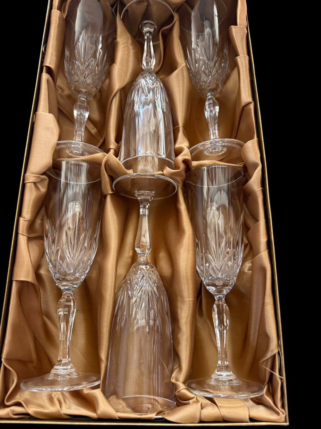 Set of 6 Vintage Champagne Coupes