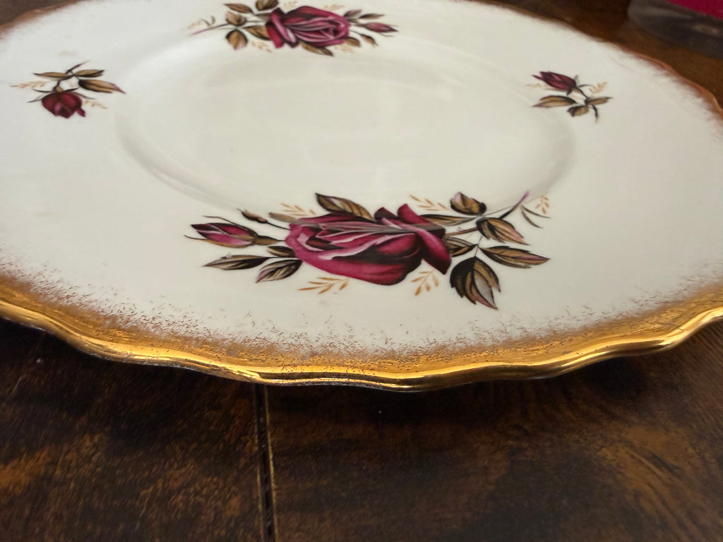 Vintage Cake Plate.  image 1