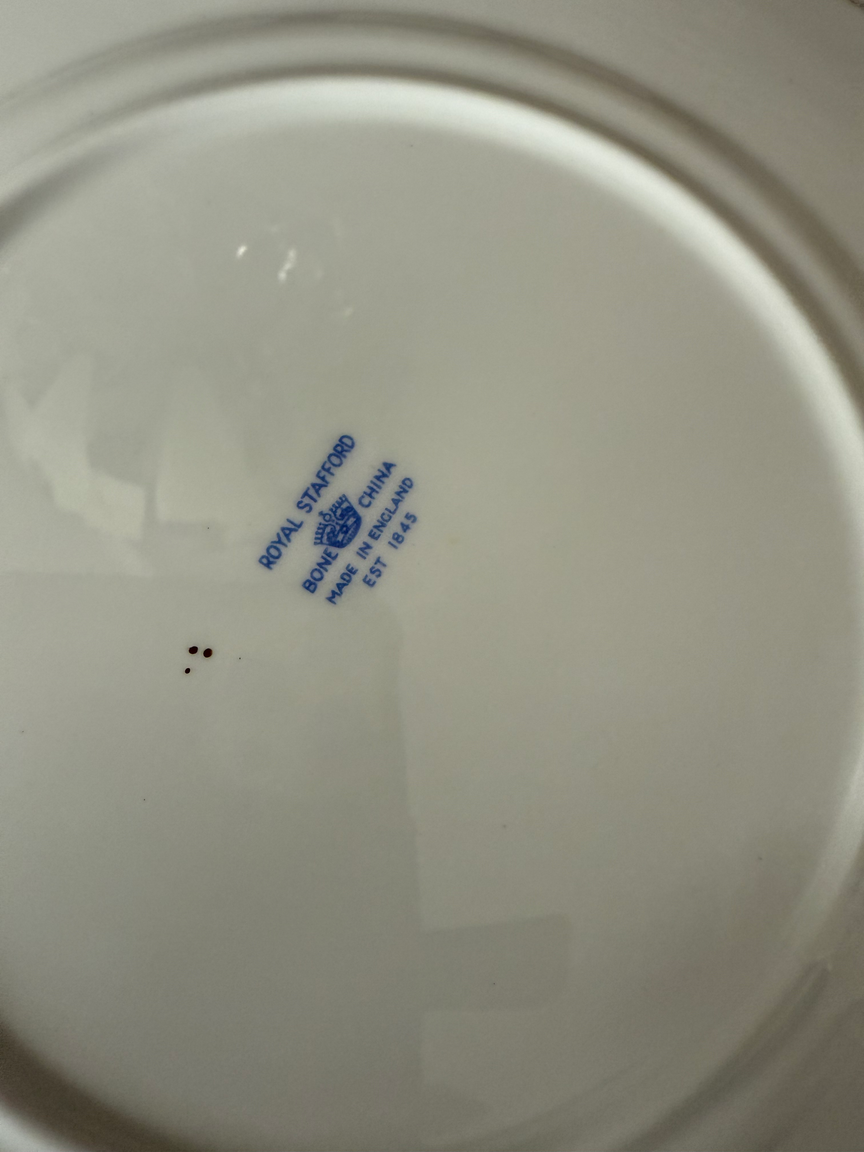 Royal Stafford. Vintage China Cake Plate.  image 3