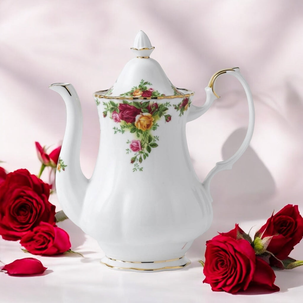 Royal Albert Old Country Roses Large Coffee Pot image 0