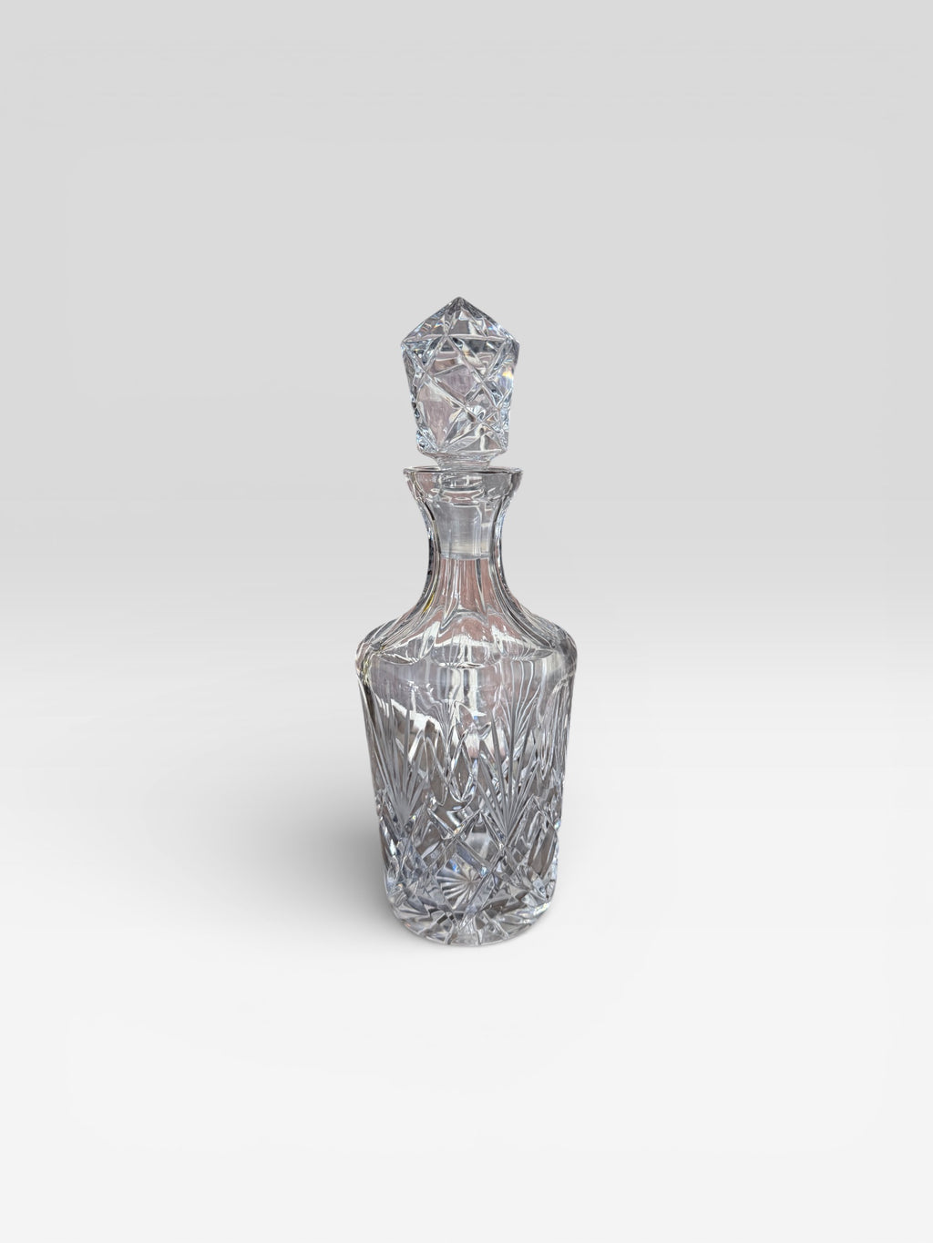 Vintage Crystal Glass Decanter  image 1