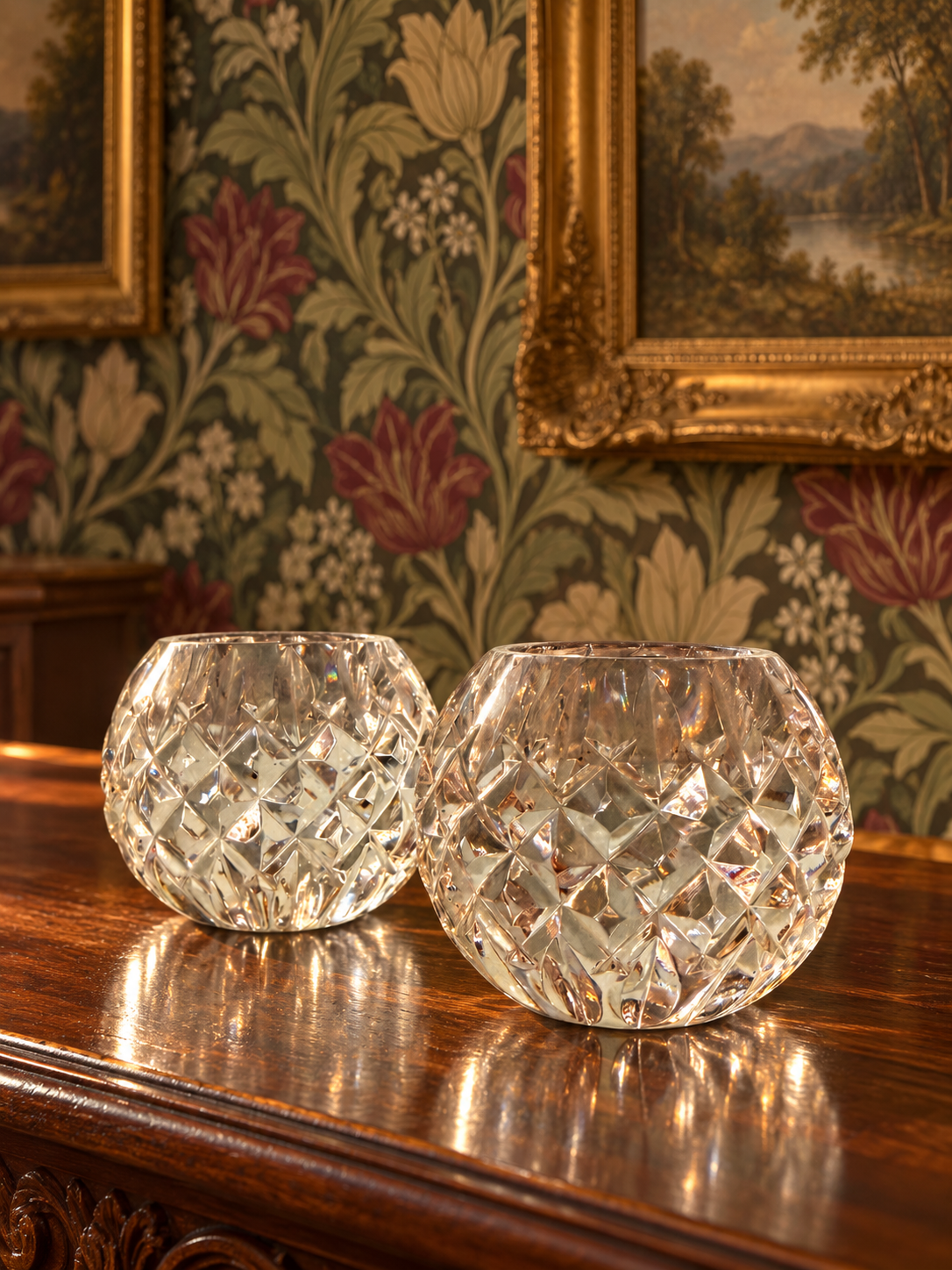 Crystal Candleholders
