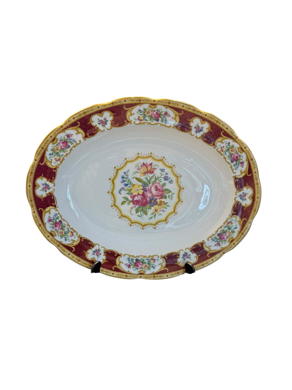 Royal Albert ‘Lady Hamilton’ Large Platter image 1
