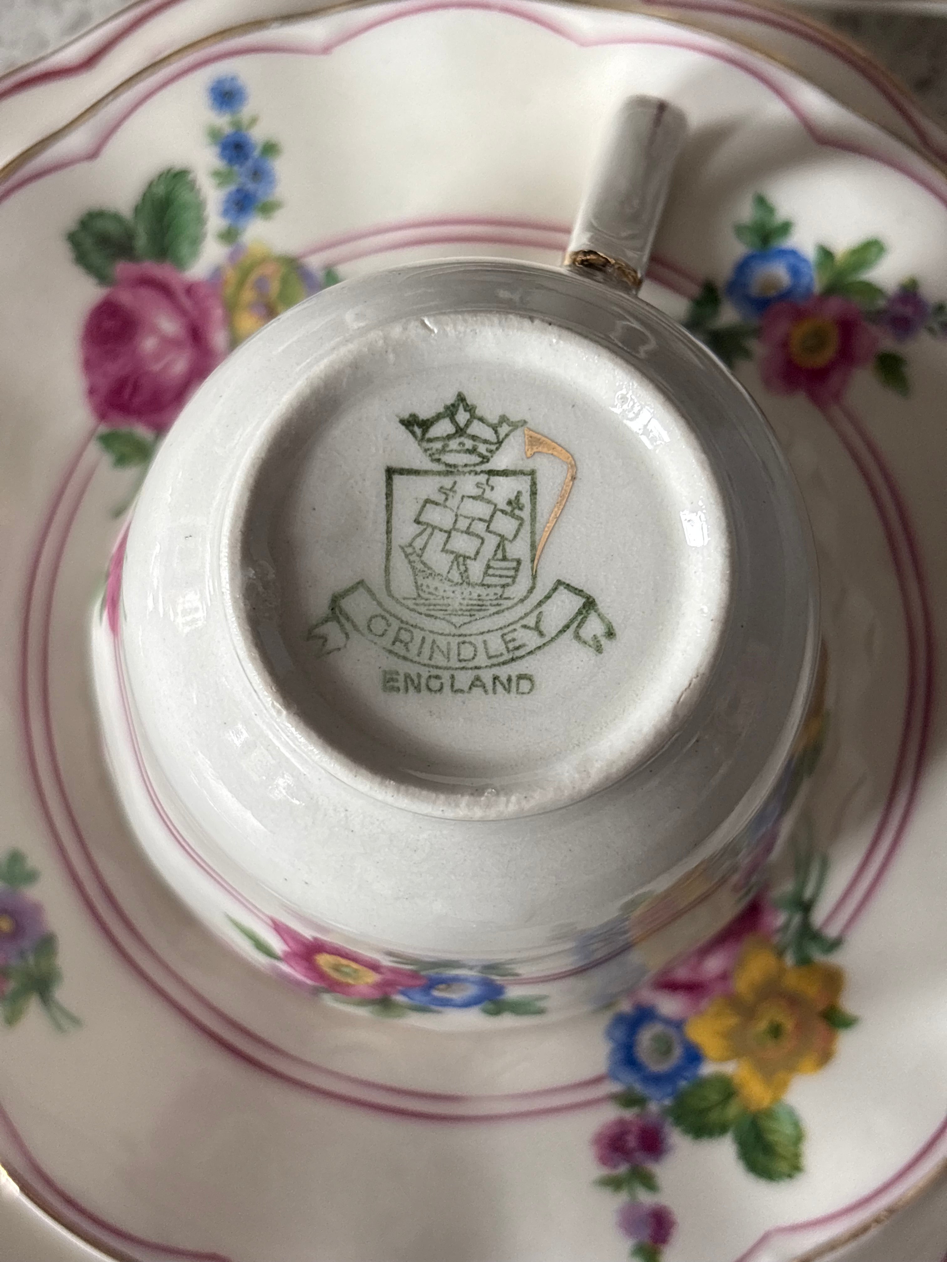 Orindley Floral Ceramic Trio