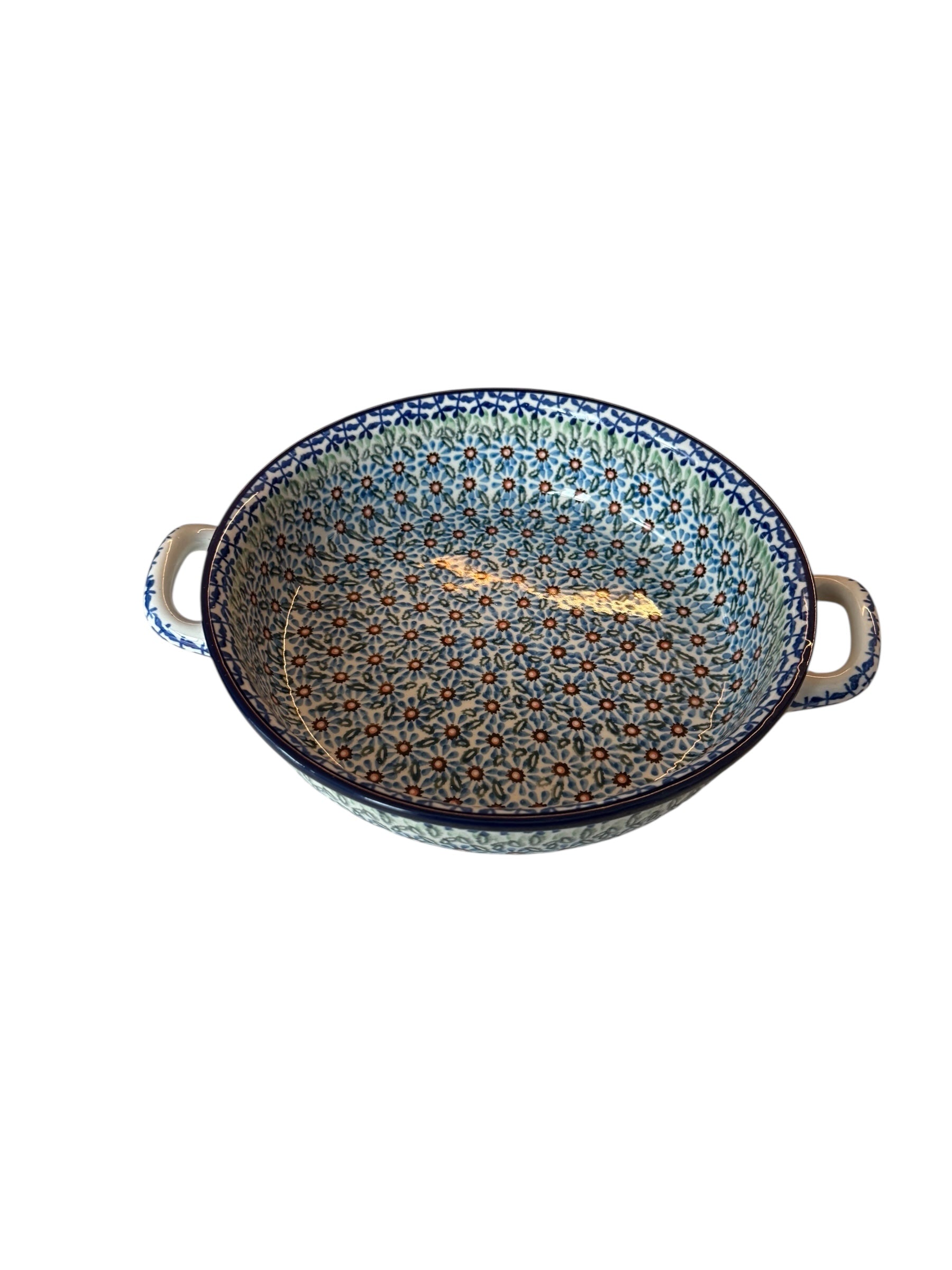 Boleslawiec Polish Pottery.  Oven Dish image 1