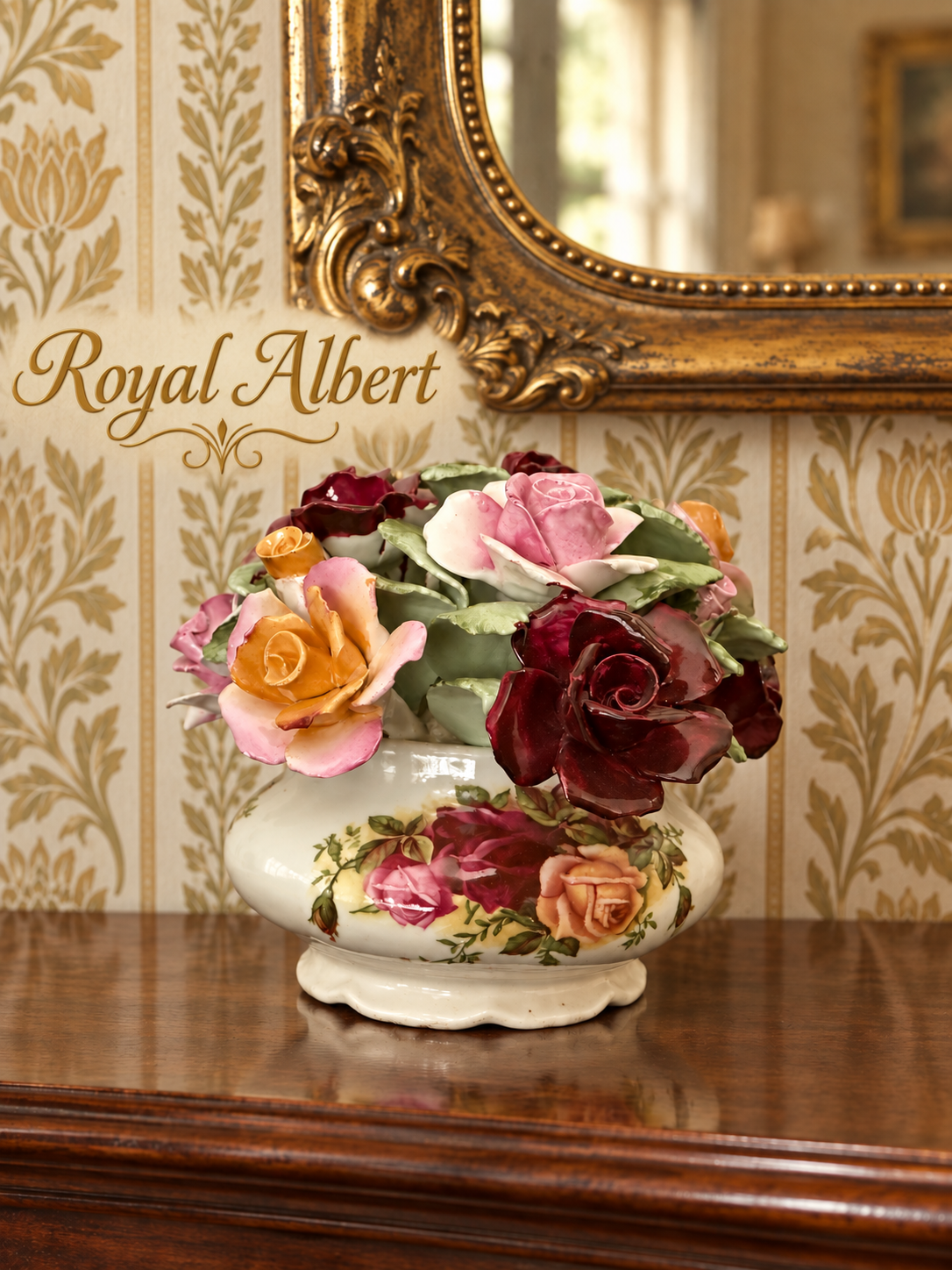 Royal Albert. Old Country Roses  Large Posy