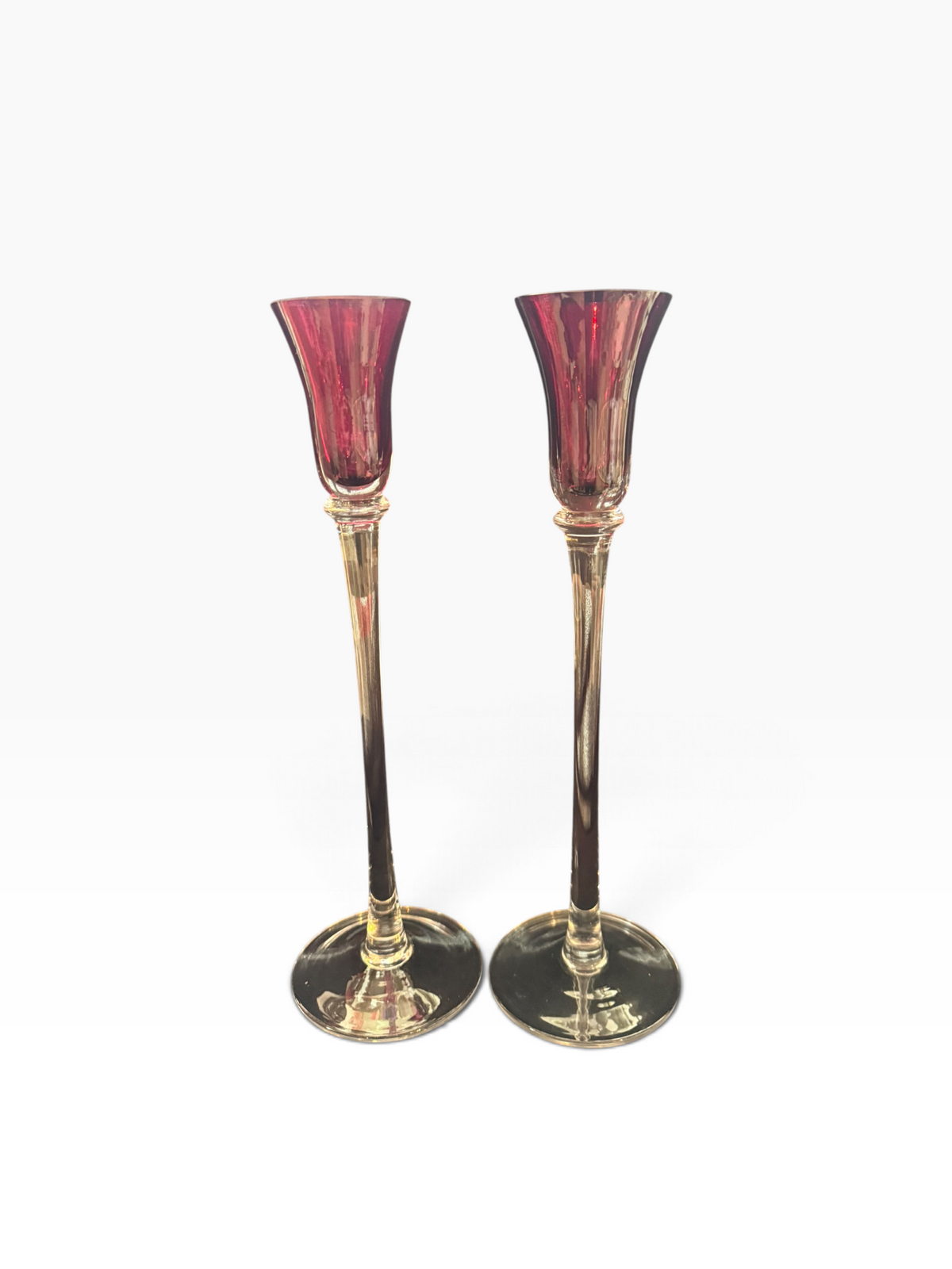 Tall Candlesticks. Matching Pair