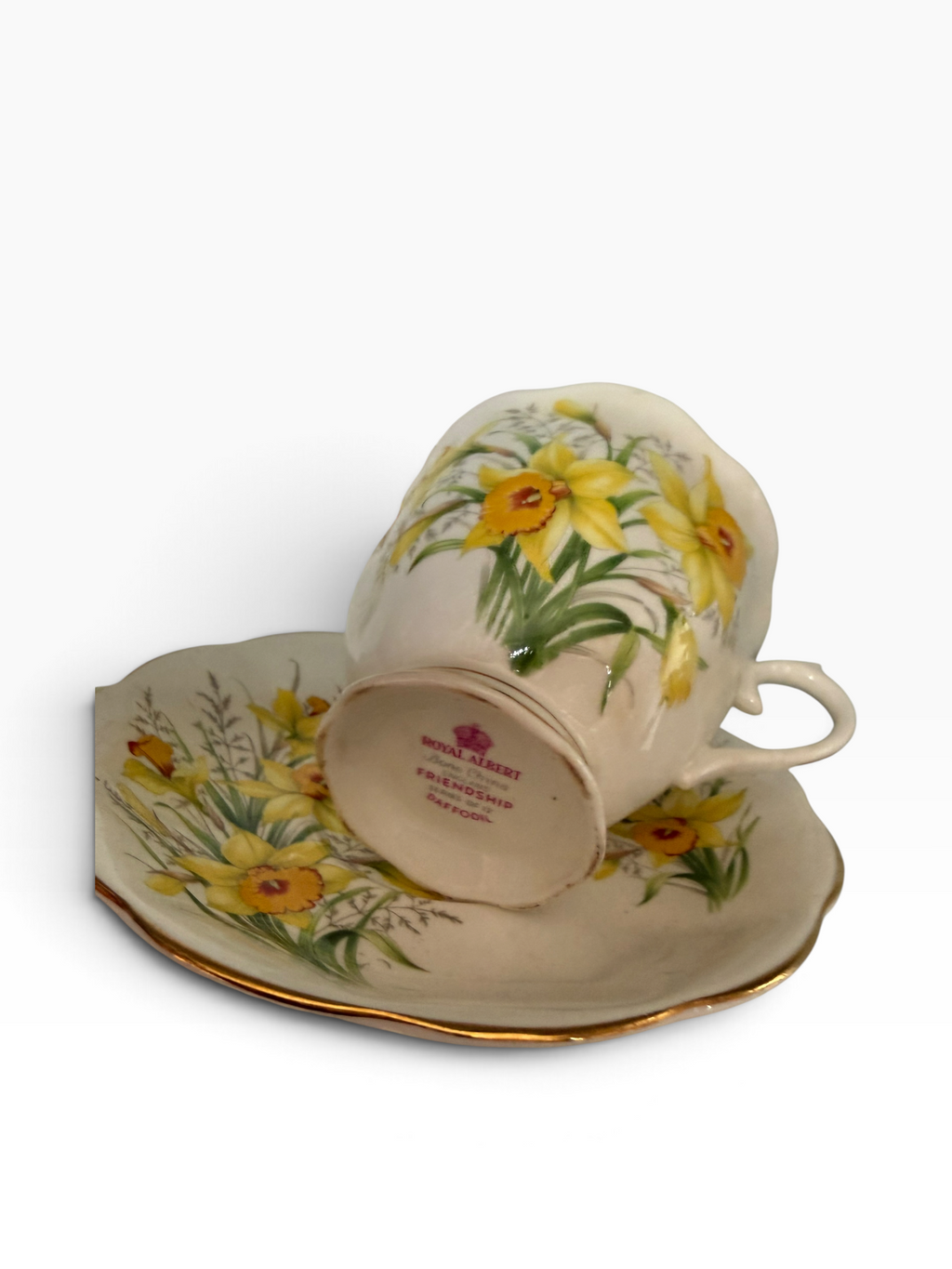 Royal Albert. Daffodil. Trio.