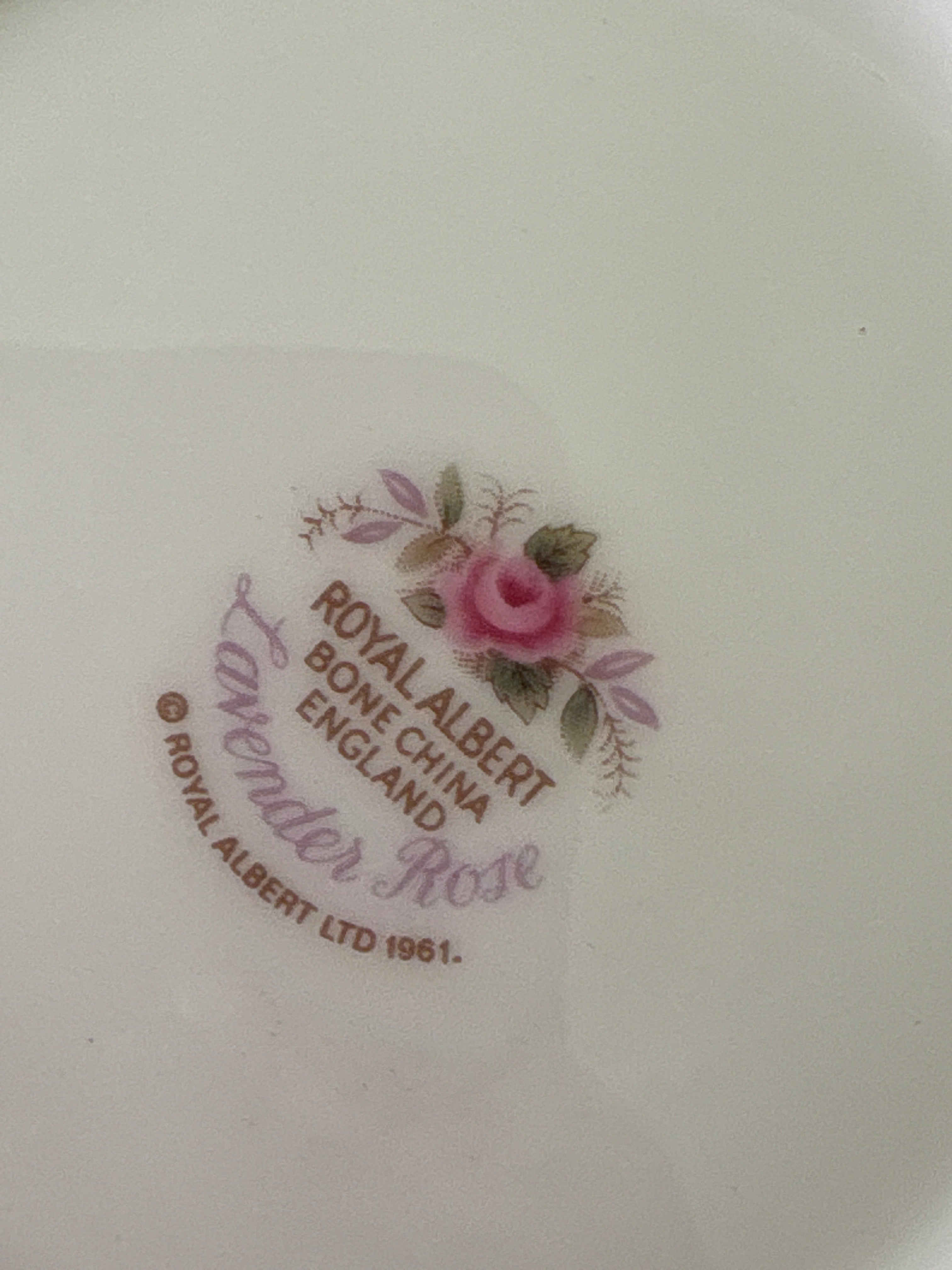Royal Albert “Lavender Rose” Small Teapot