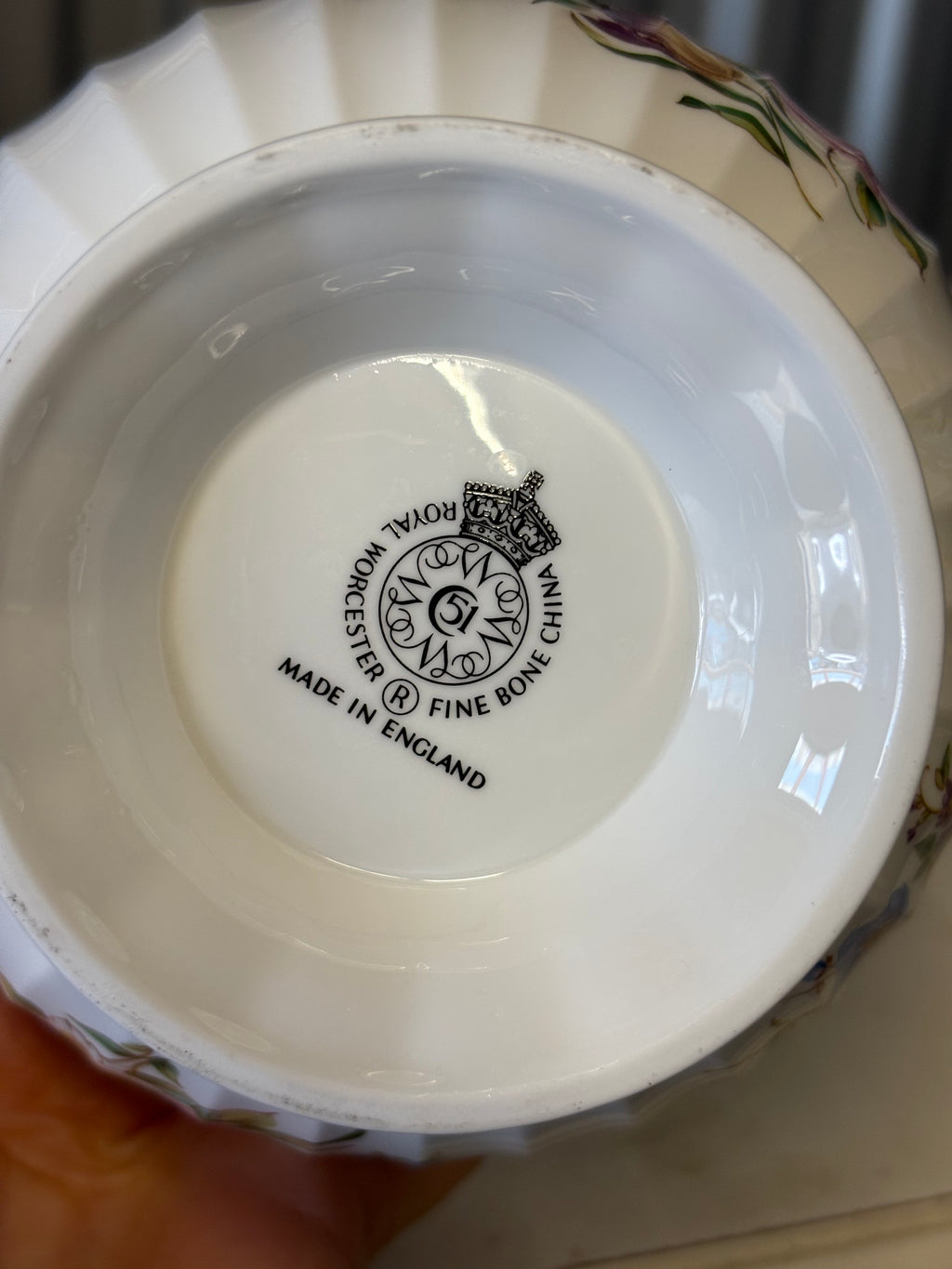Royal Worcester Slop Bowl image 2