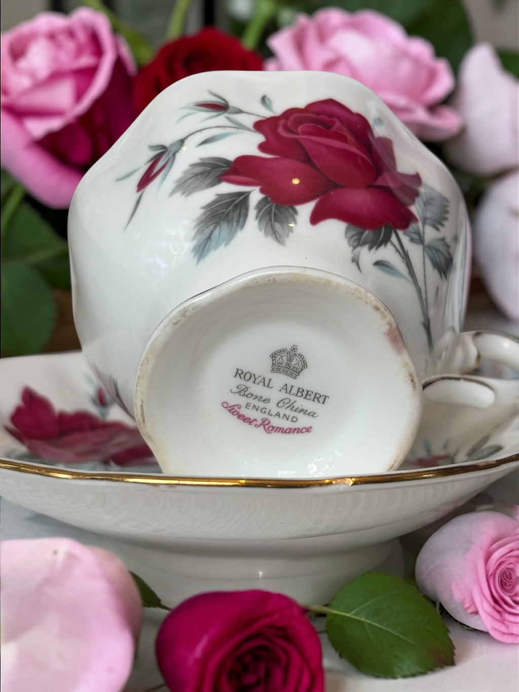 Royal Albert “Sweet Romance” Duo image 1
