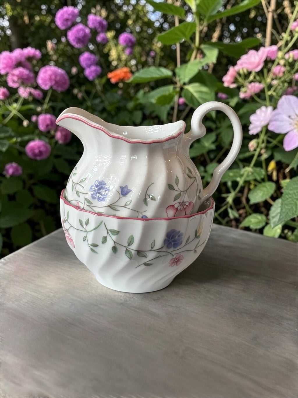 Johnson Brothers Summer Chintz Jug&Sugar Bowl