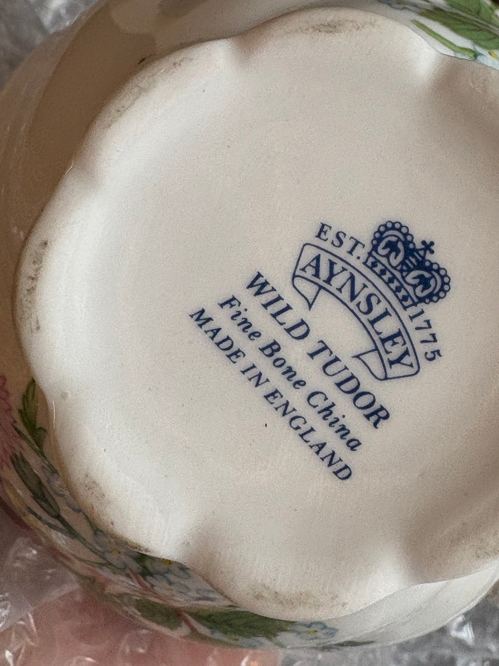 Aynsley “Wild Tudor” Creamer Jug