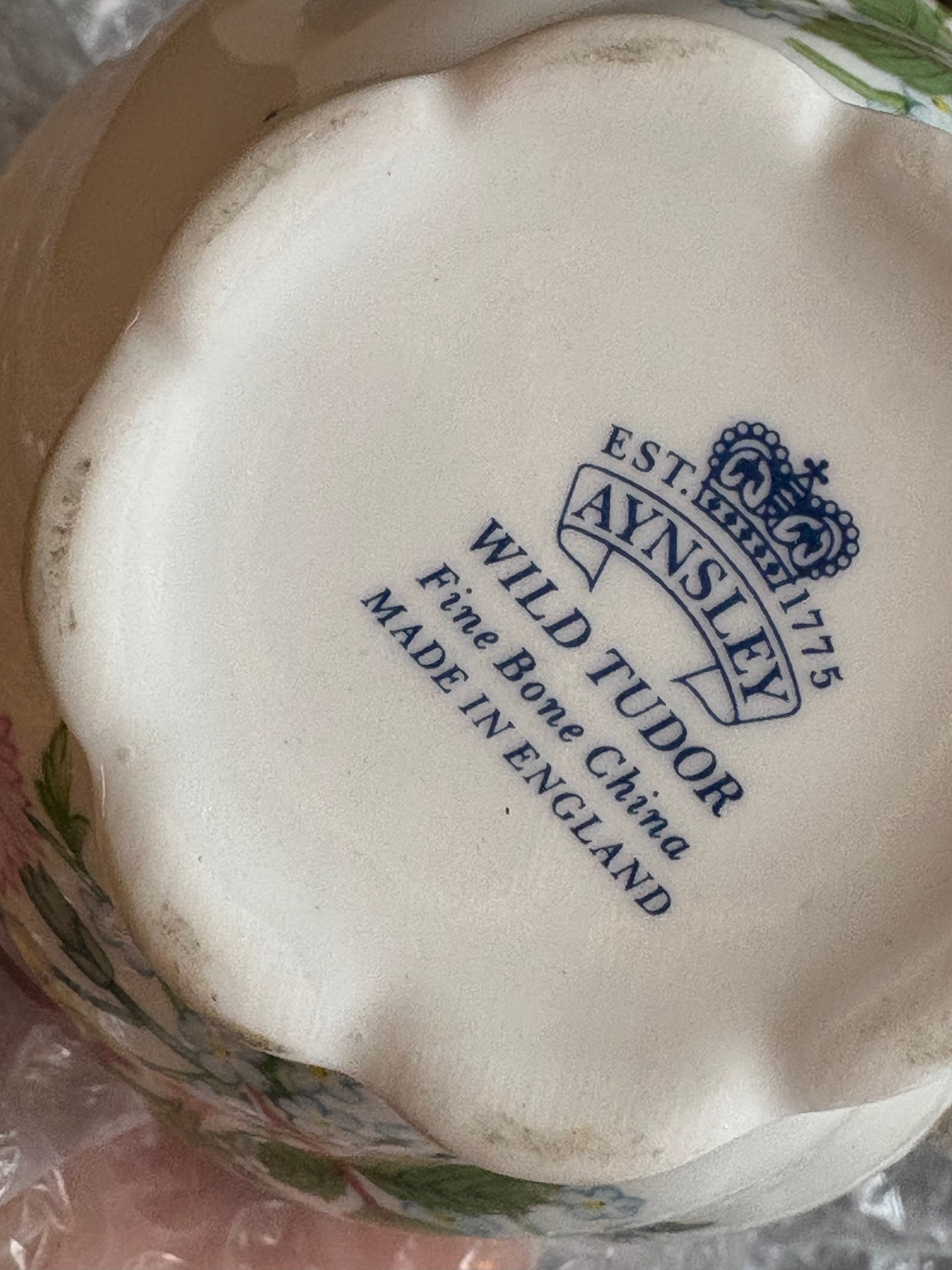 Aynsley “Wild Tudor” Creamer Jug