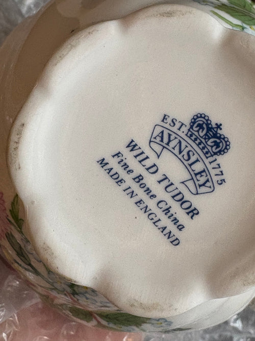 Aynsley “Wild Tudor” Creamer Jug