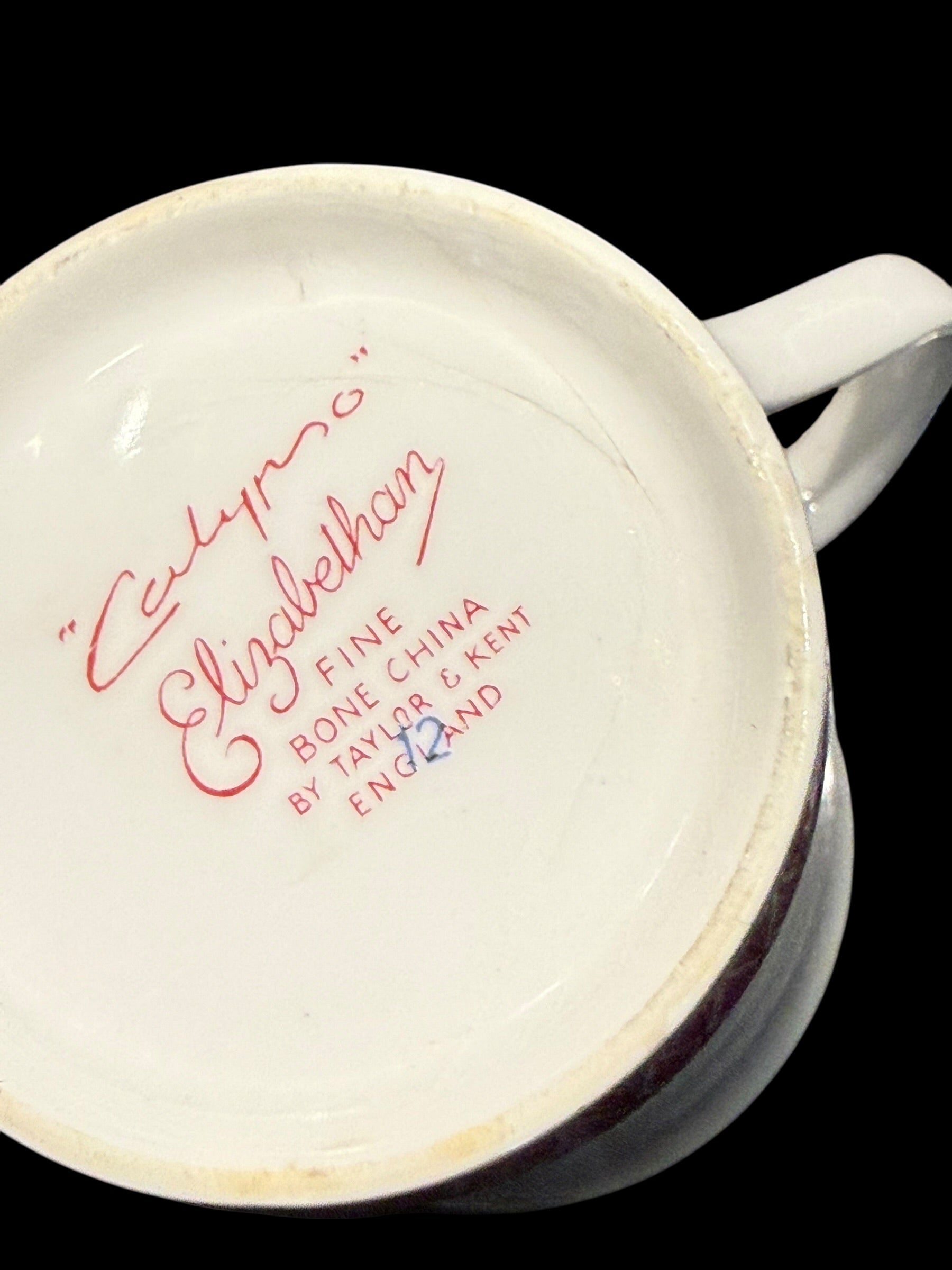 Calypso. Vintage Coffee Can & saucer.  image 1