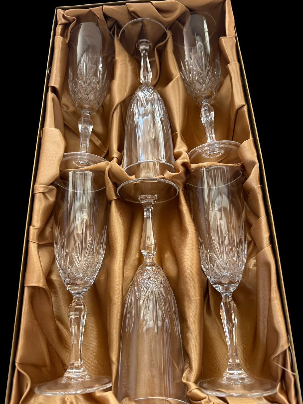 Set of 6 Vintage Champagne Coupes
