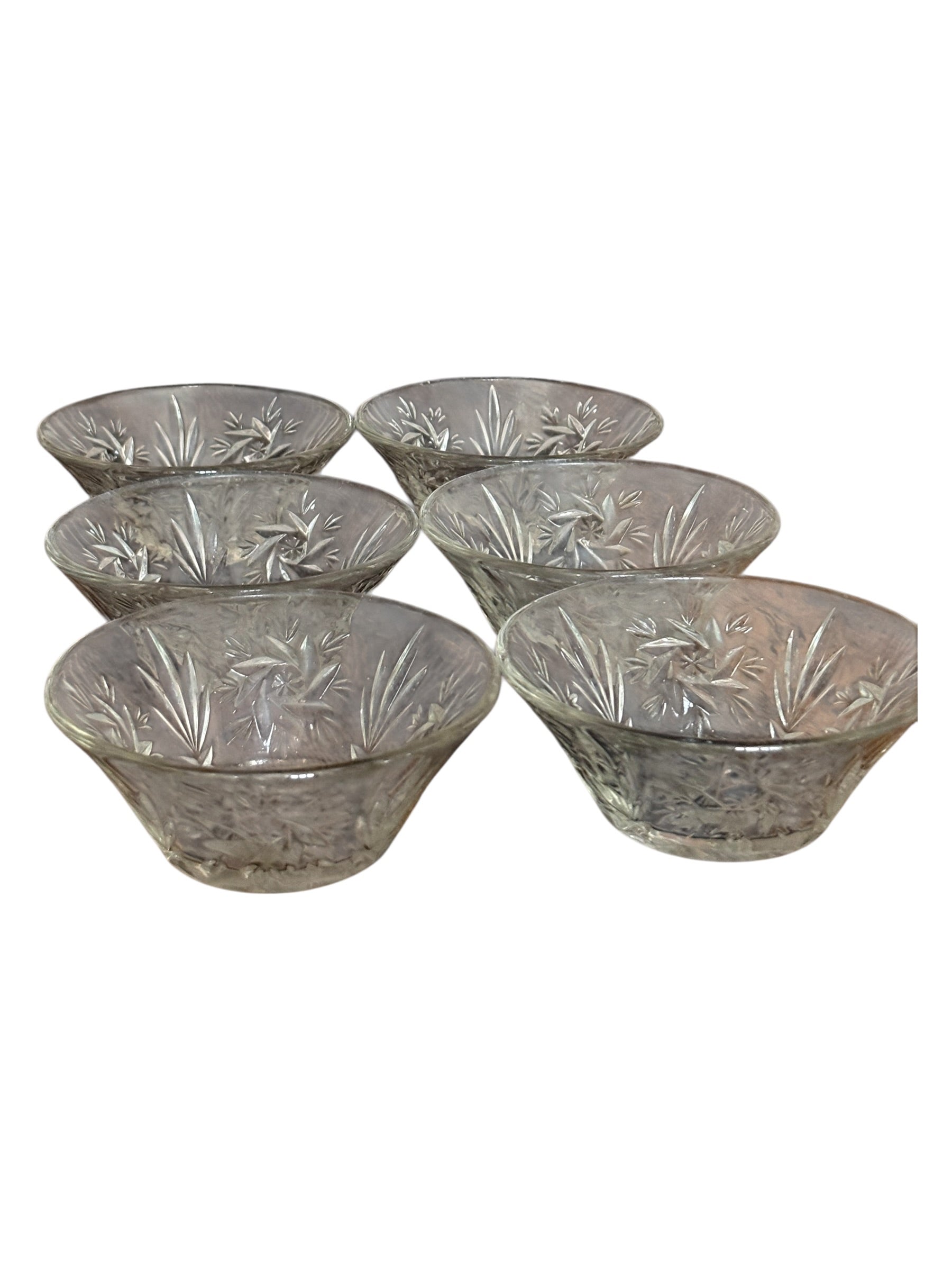 Set of 6 Glass Bowls  image 1