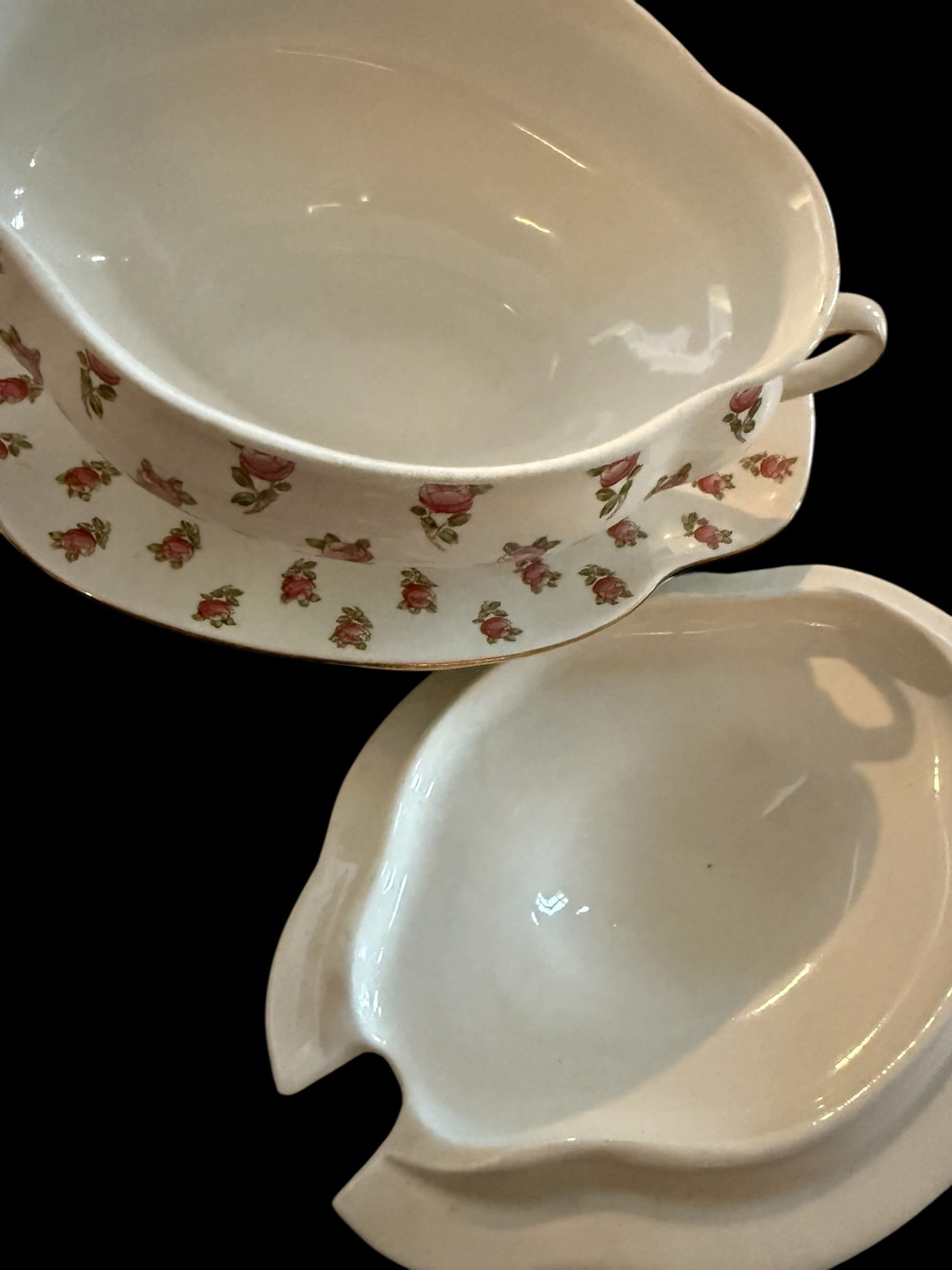 Burslem Antique Tureen Sauce dish with lid image 4