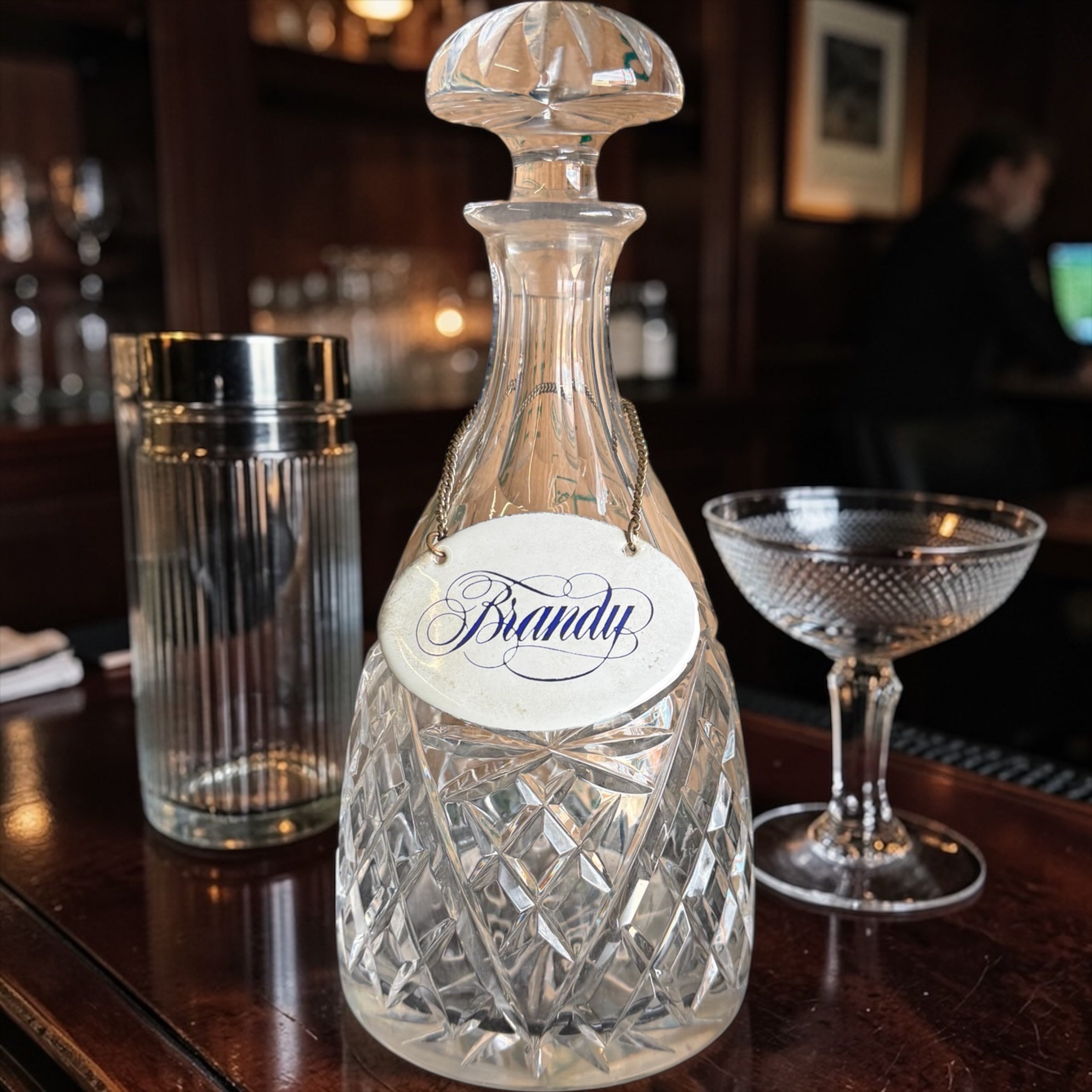 Vintage Crystal Decanter.  image 0