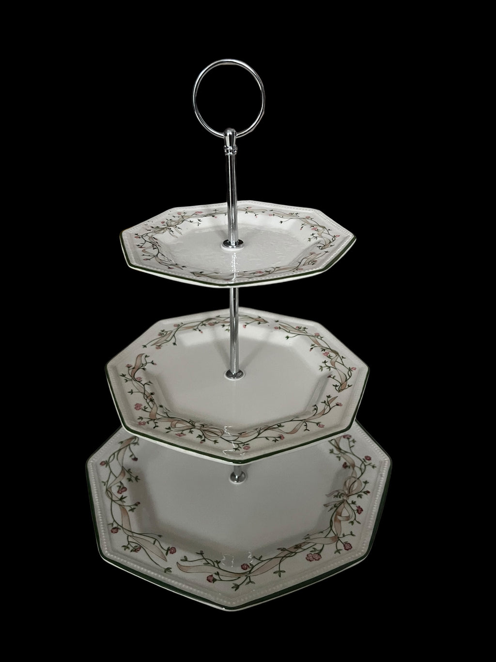 Johnson Brothers Eternal Beau 3 Tier Cake Stand   image 1