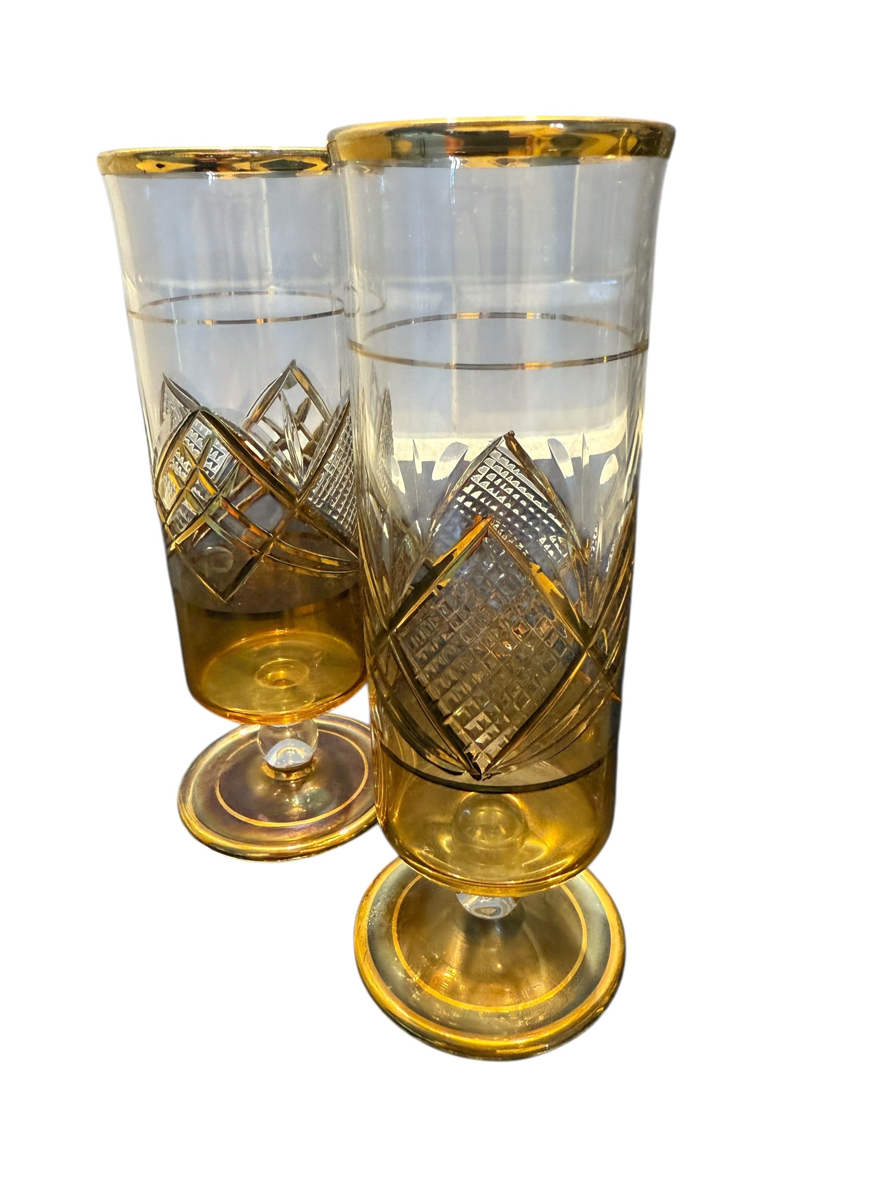 Vintage Champagne Flutes image 2