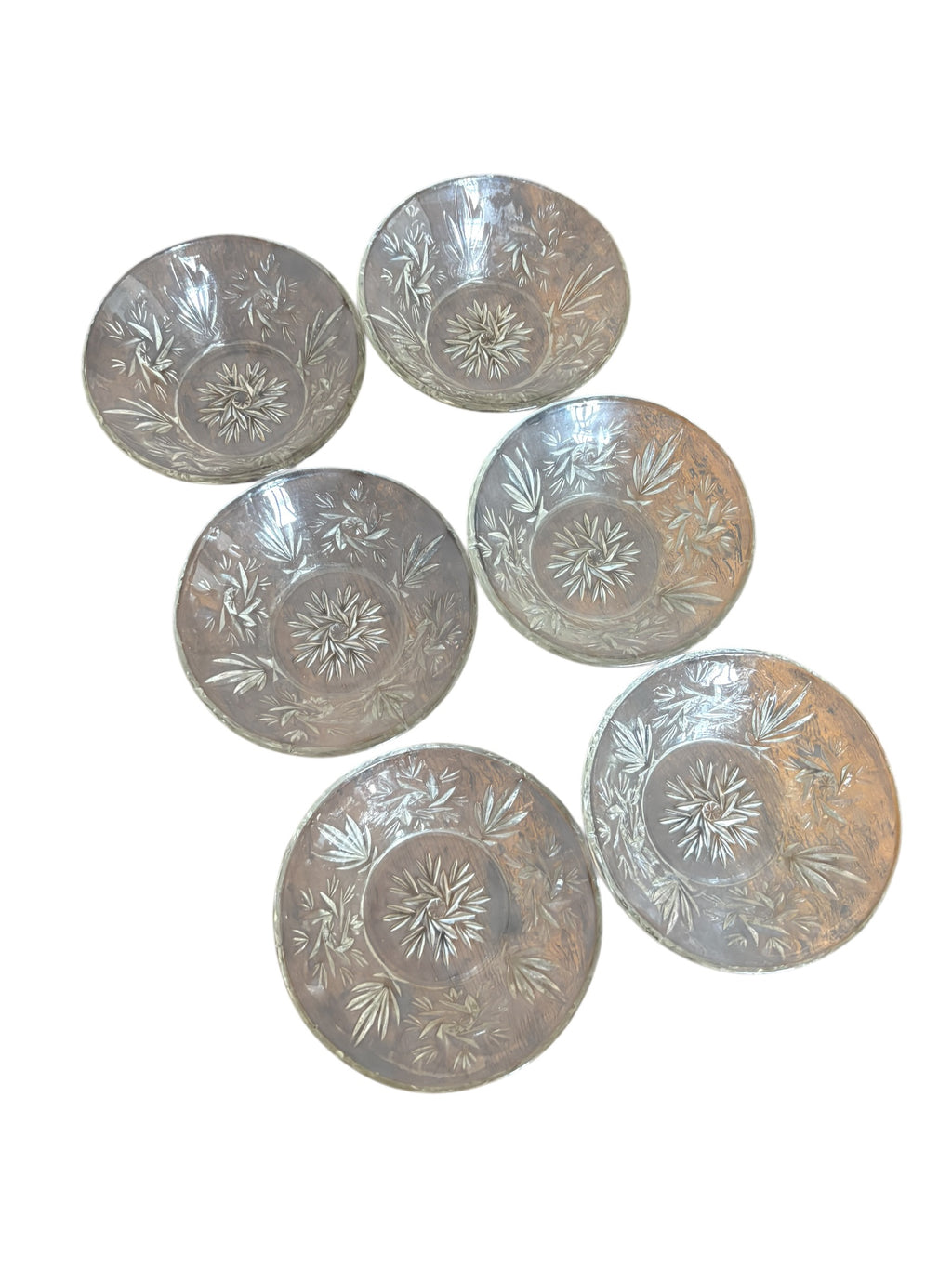 Set of 6 Glass Bowls  image 0