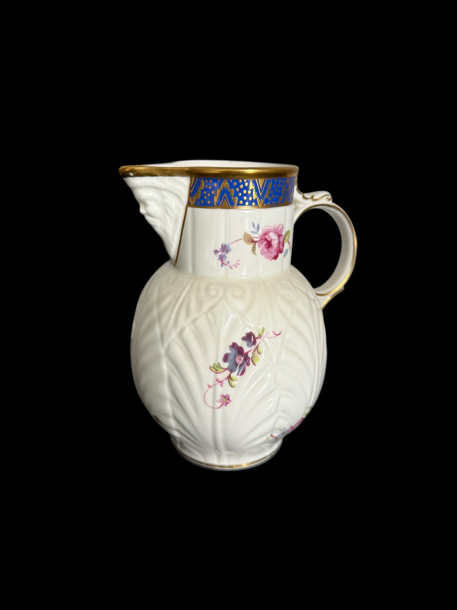 Coalport Large Jug with Carved Face image 1