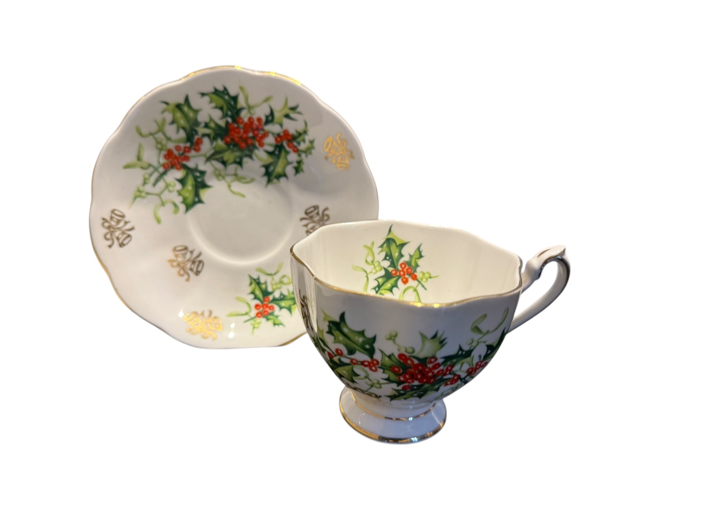 Christmas Teacup & Saucer image 3