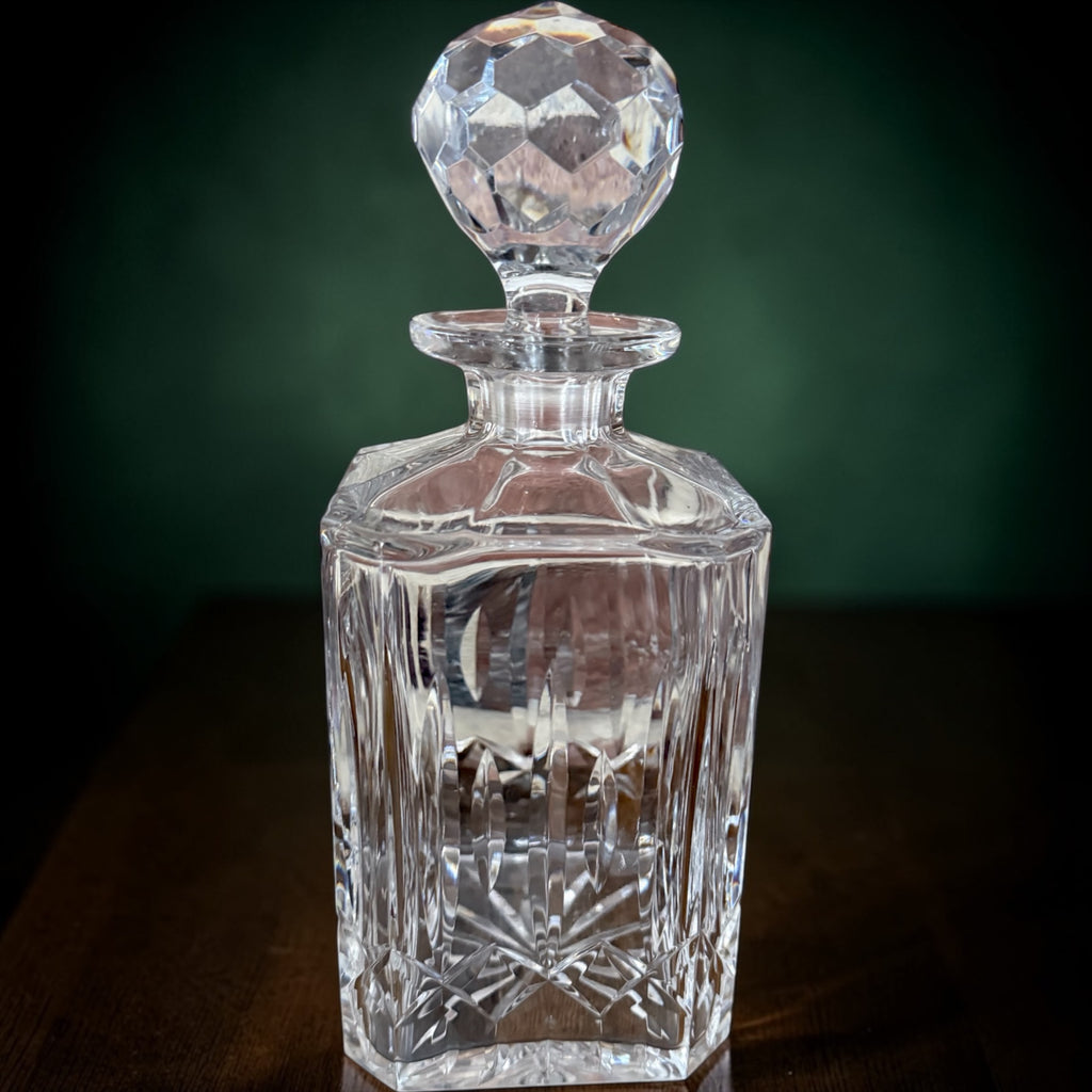 Vintage Crystal Glass Decanter  image 1