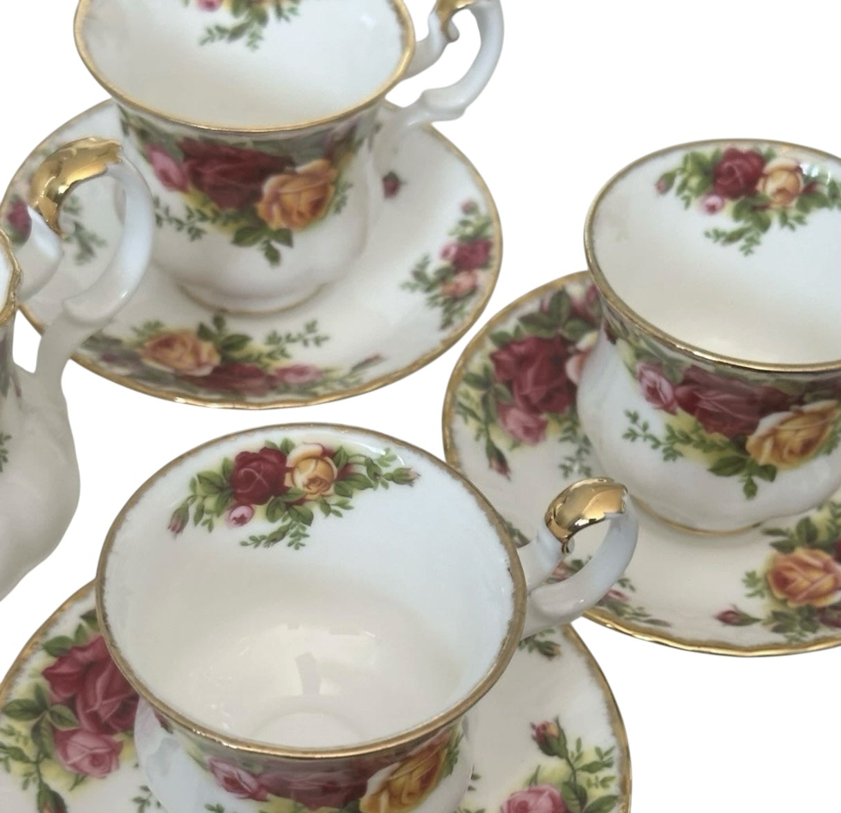 Royal Albert Old Country Roses Coffee Set image 1