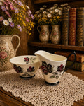 Royal Albert “Masquerade” Milk Jug & Sugar Bowl