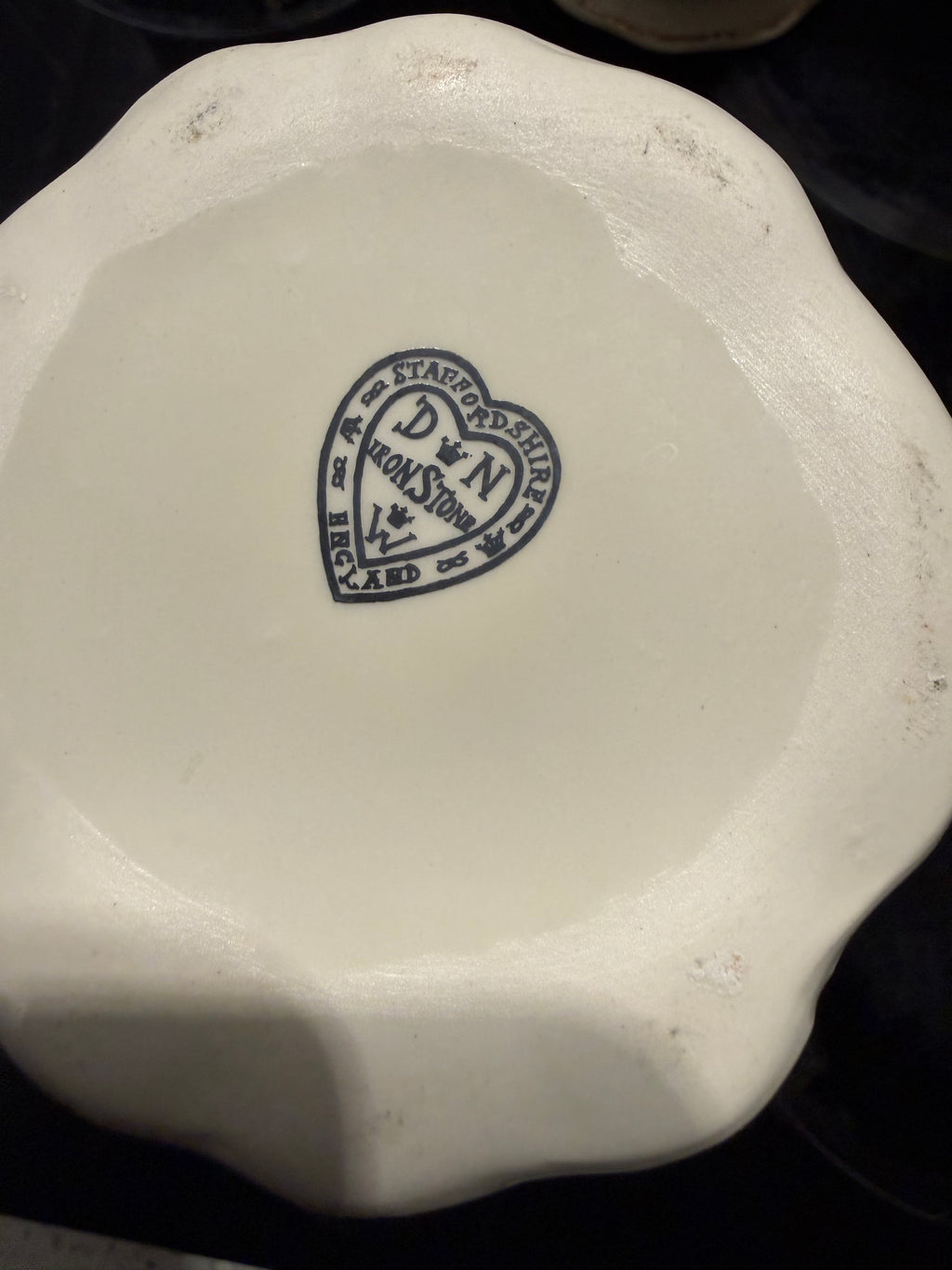 Staffordshire Graduated Jugs. D N Ironstone Pottery image 1