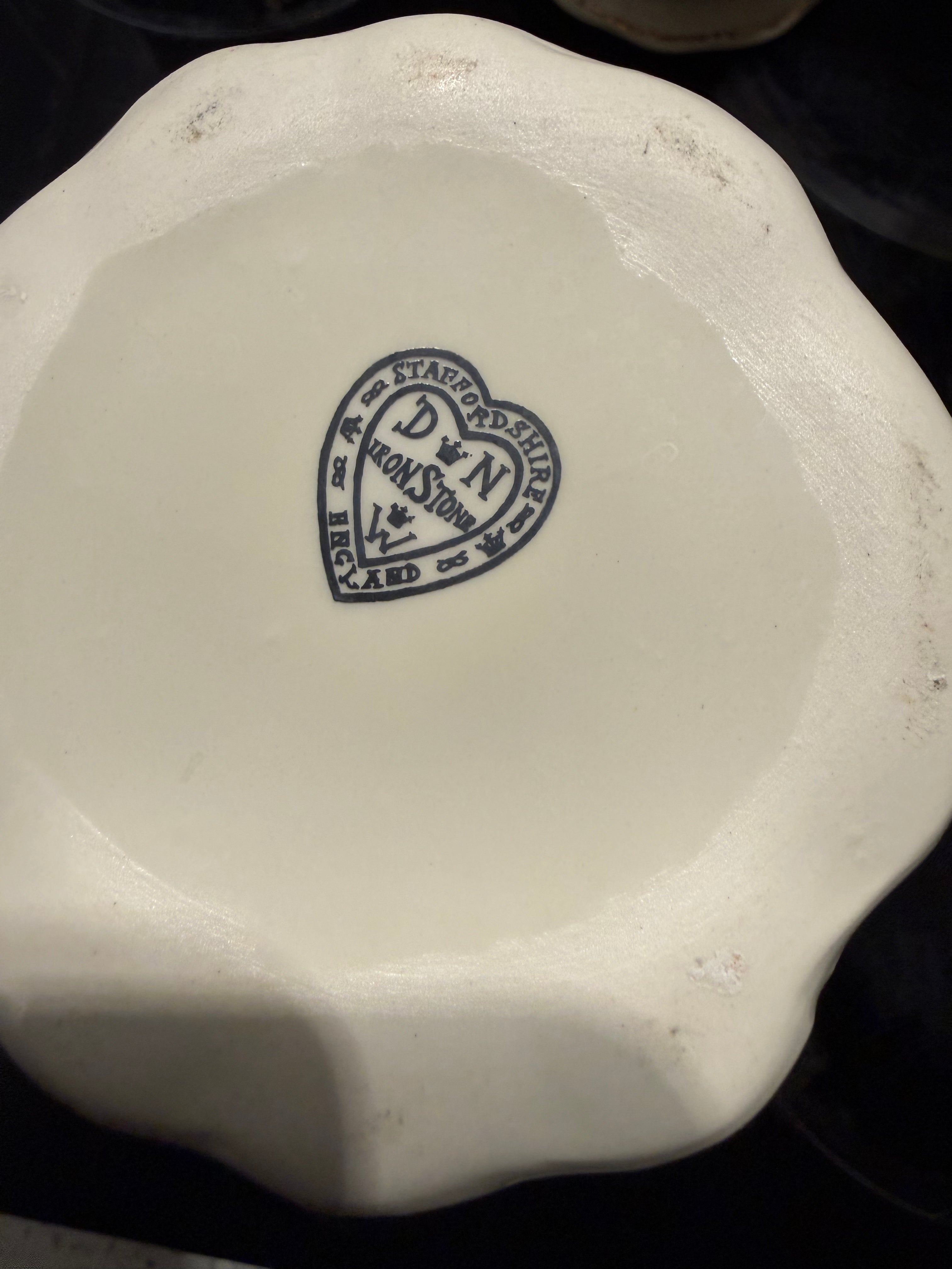 Staffordshire Graduated Jugs. D N Ironstone Pottery image 1