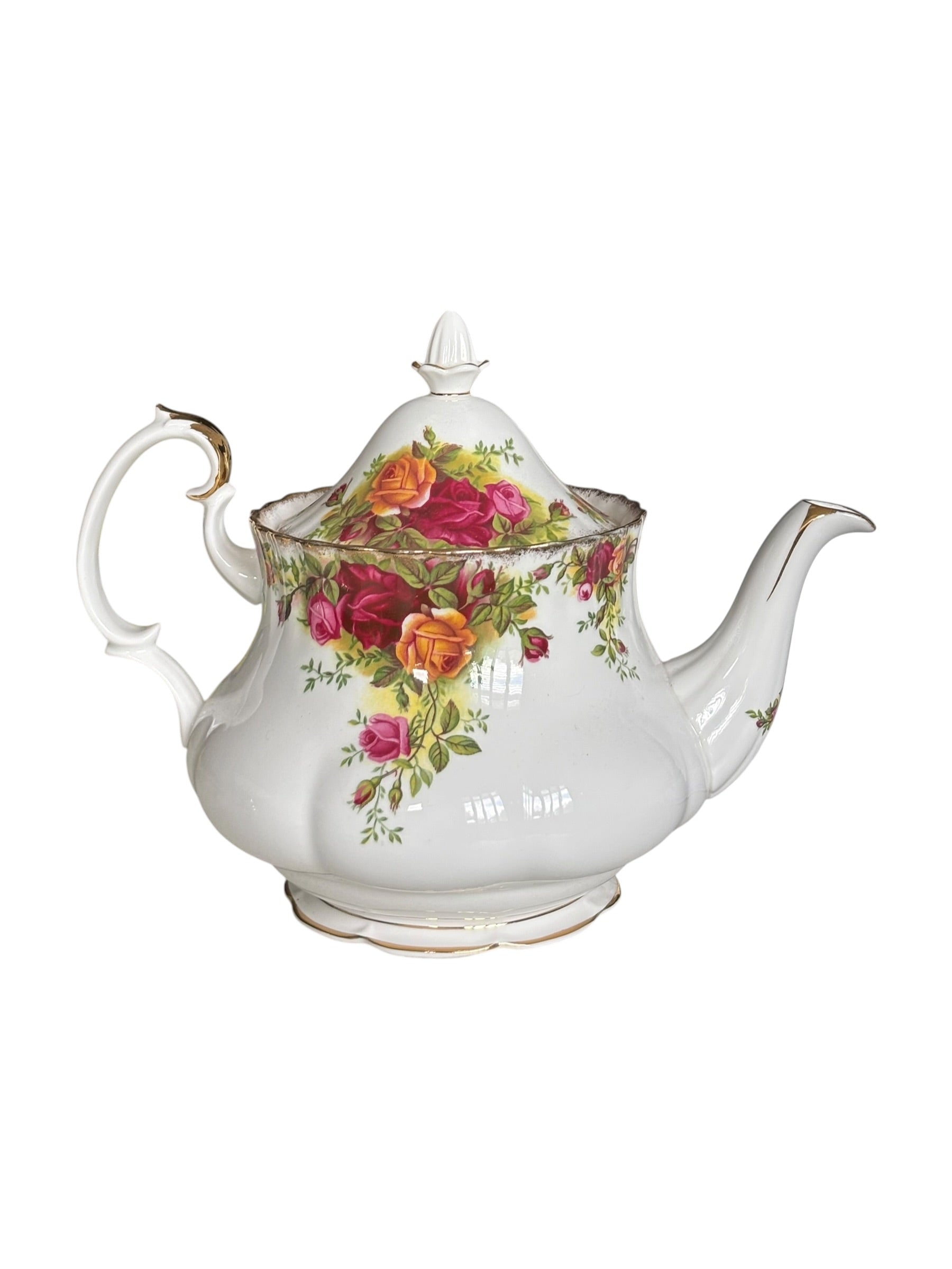 Royal Albert Old Country Roses Medium Teapot 1st Quality
