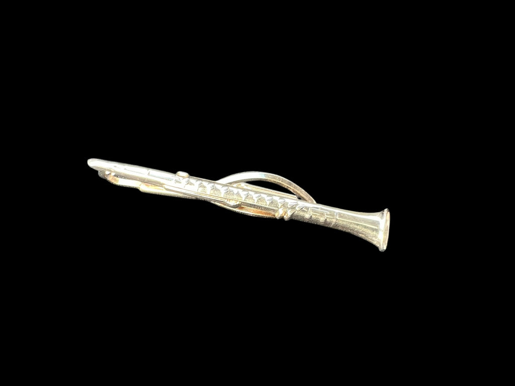 Vintage Tie Pin Clip - Clarinet image 1