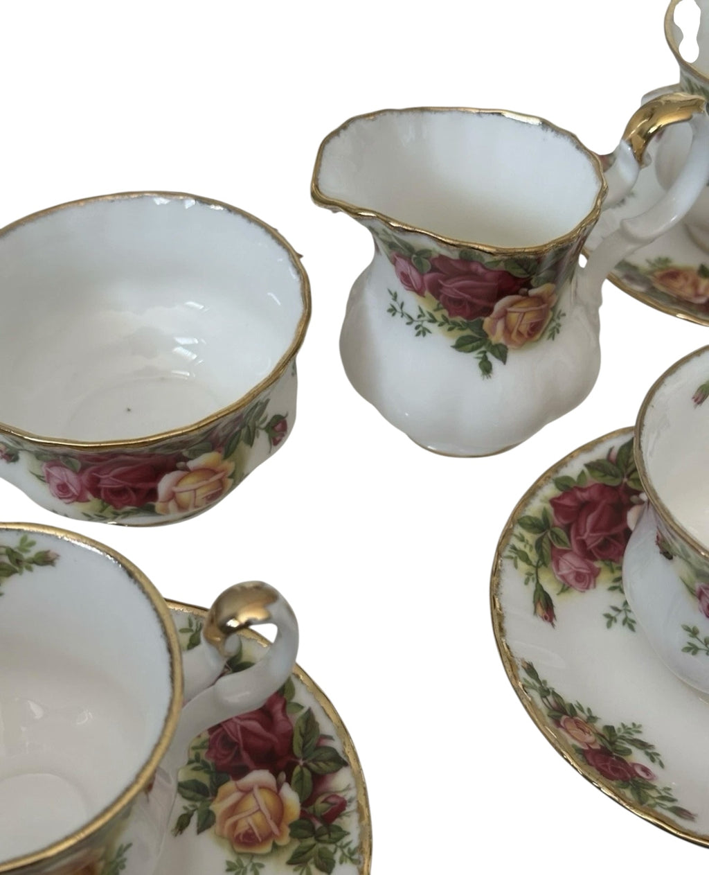 Royal Albert Old Country Roses Coffee Set image 6