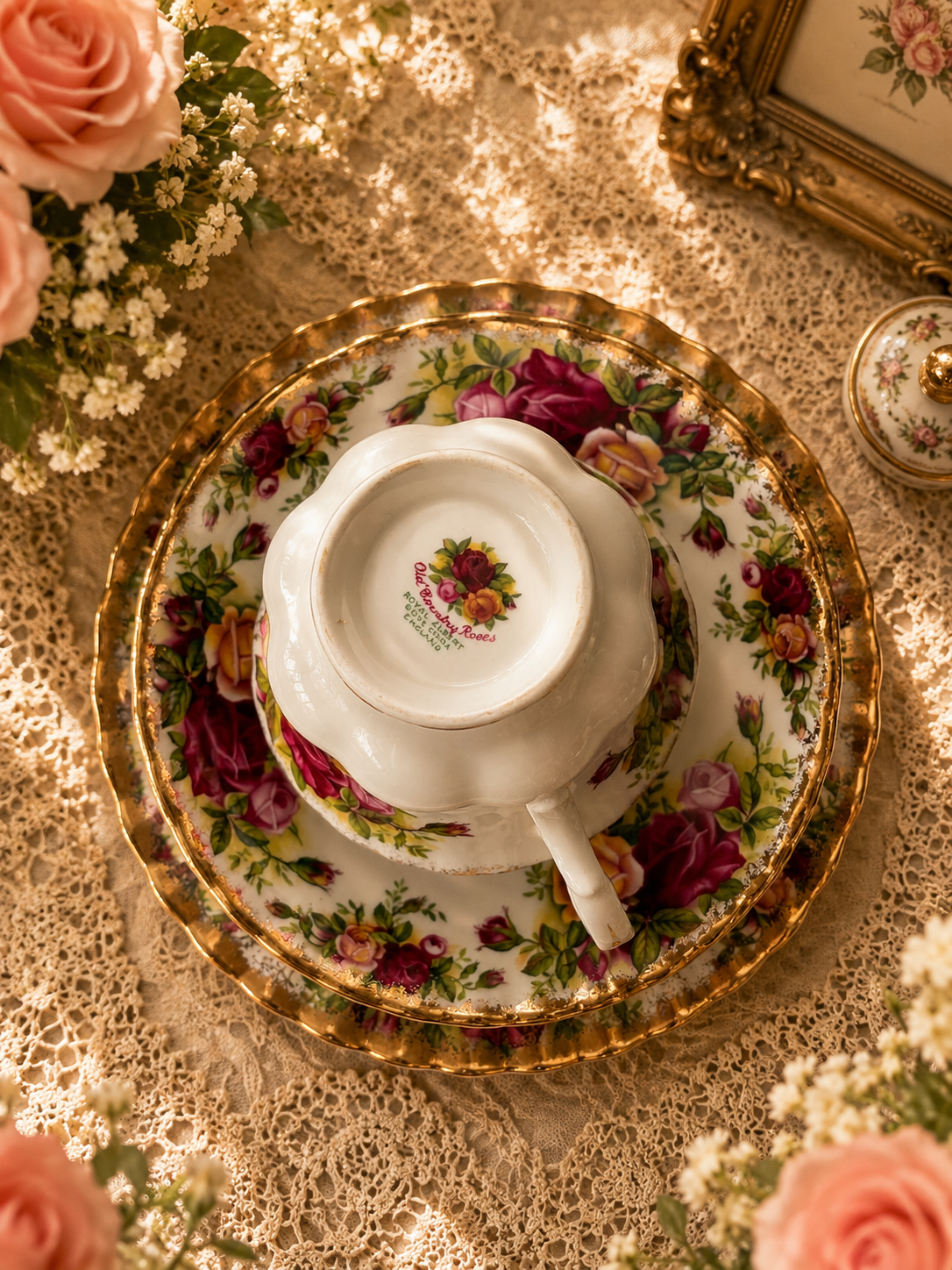 Royal Albert Old Country Roses Trio