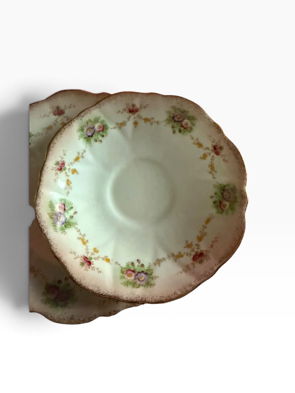 Antique China Trio. Wellington English China