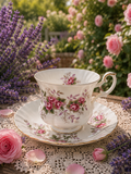 Royal Albert “Lavender Rose” Coffee Cup & Saucer