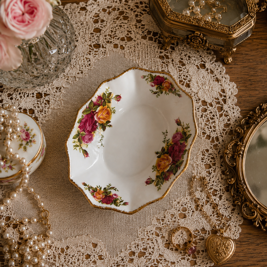 Royal Albert Old Country Roses Trinket Dish