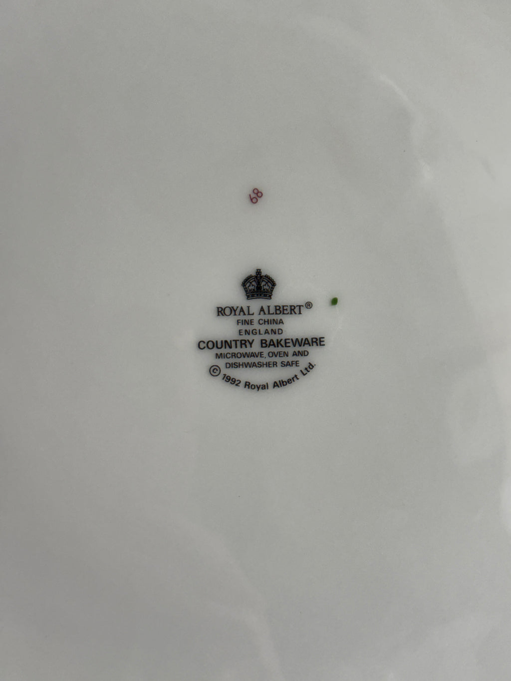 Royal Albert Flan Dish