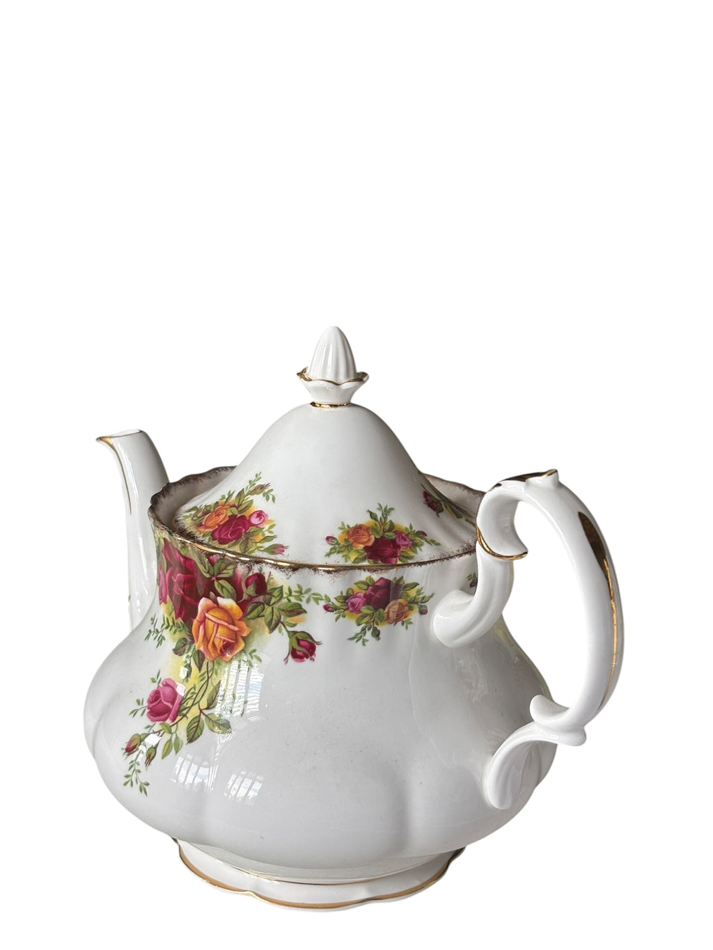 Royal Albert Old Country Roses Medium Teapot 1st Quality