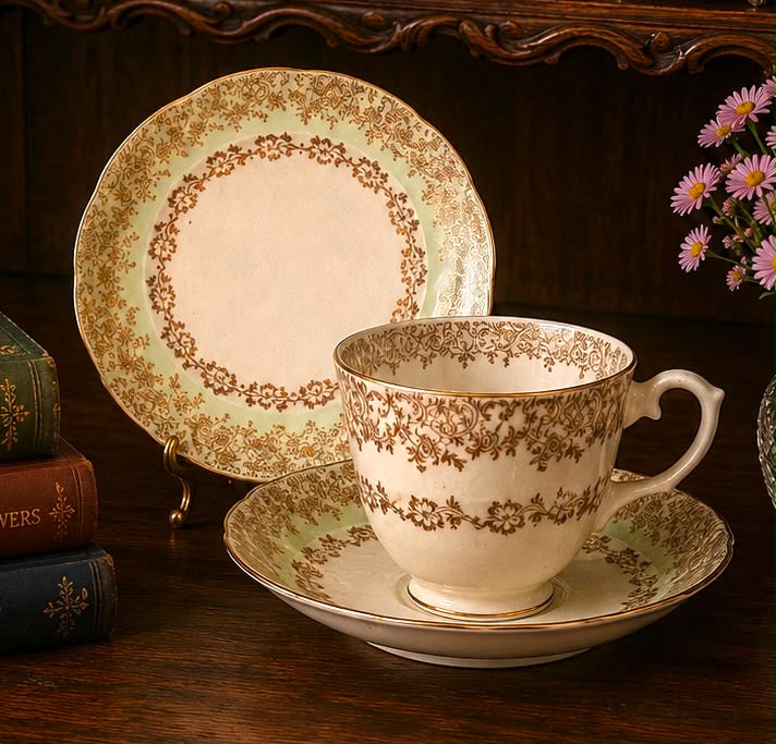 Royal Stuart Vintage Fine Bone China Trio