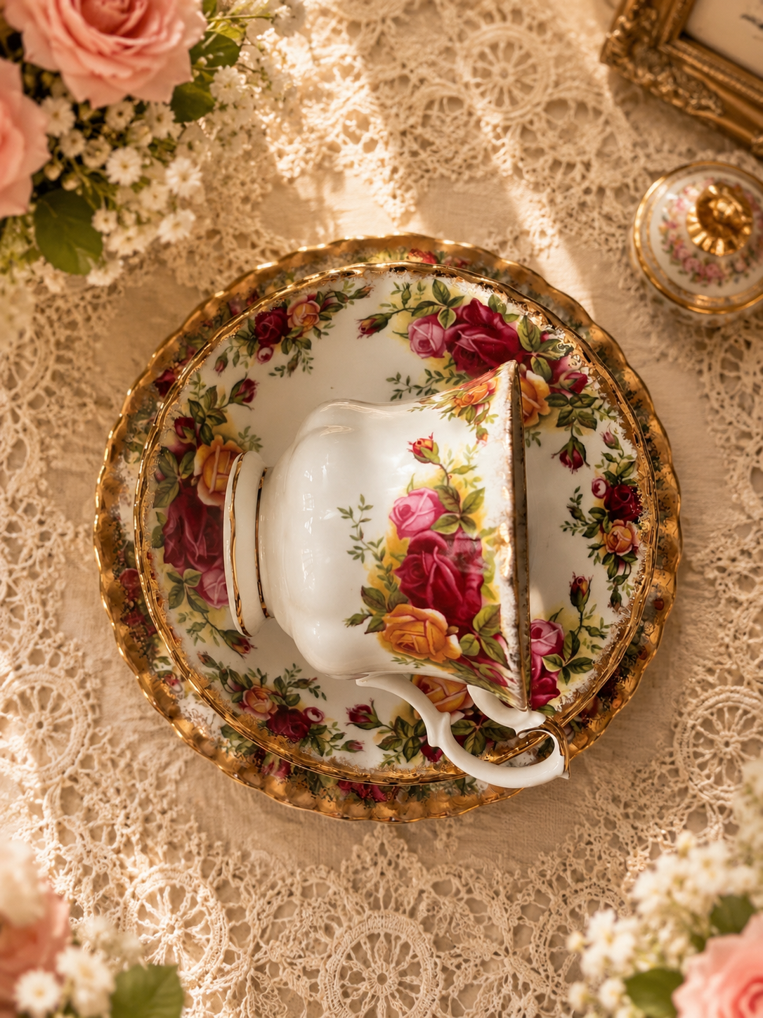 Royal Albert Old Country Roses Trio