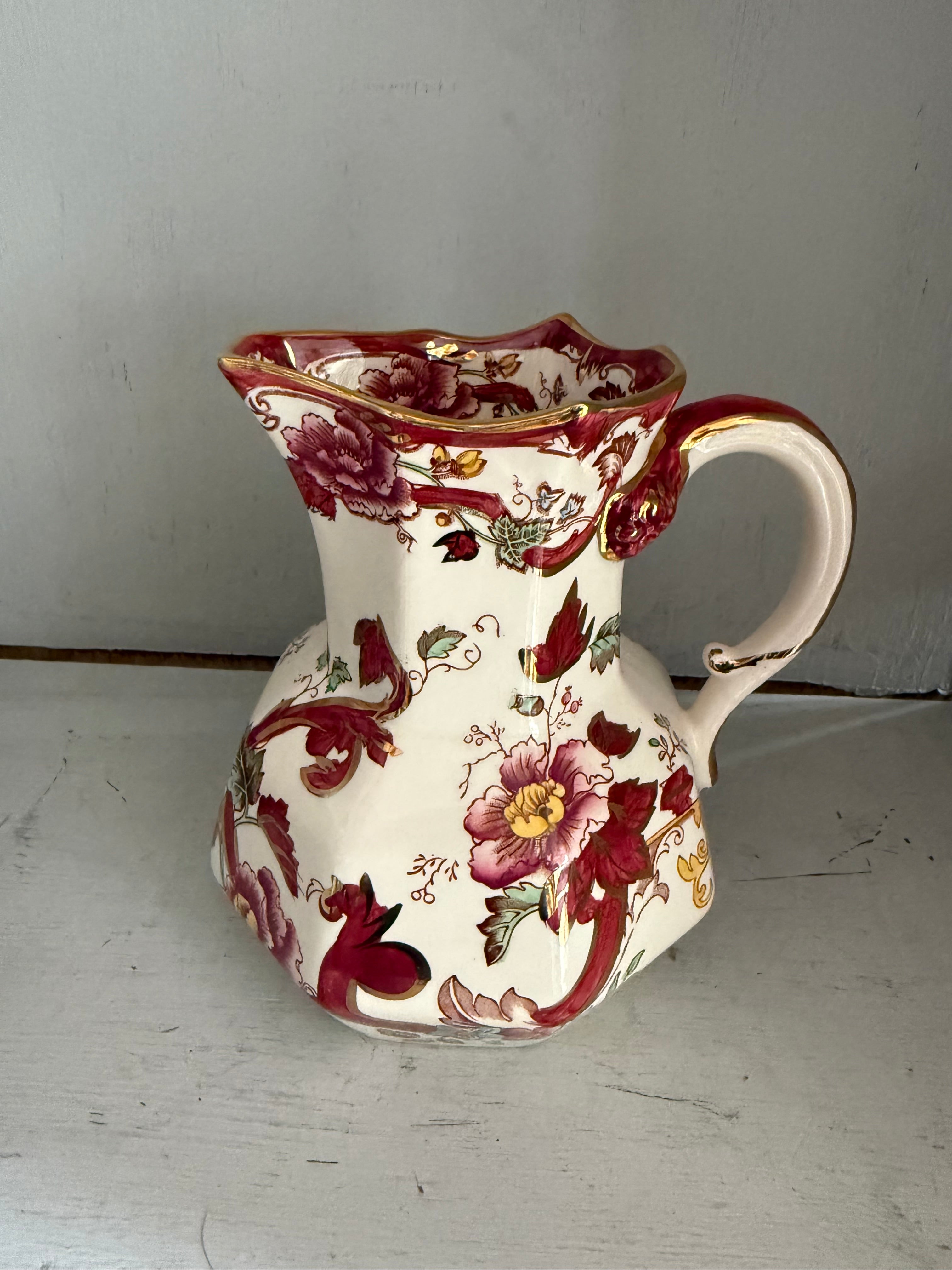 Masons. MANDALAY. Large Pitcher Jug