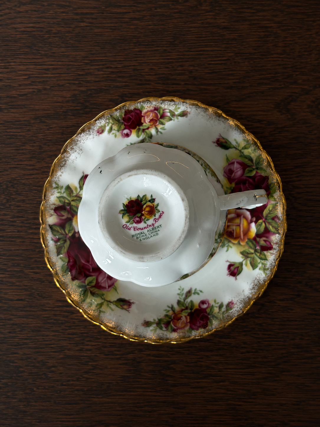 Royal Albert Old Country Roses Coffee Cup & Saucer