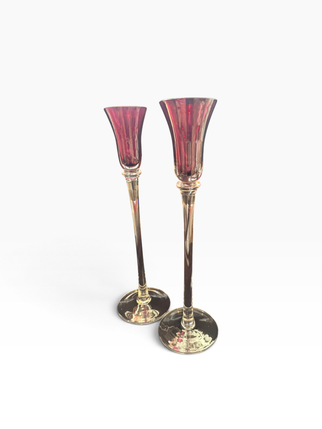 Tall Candlesticks. Matching Pair